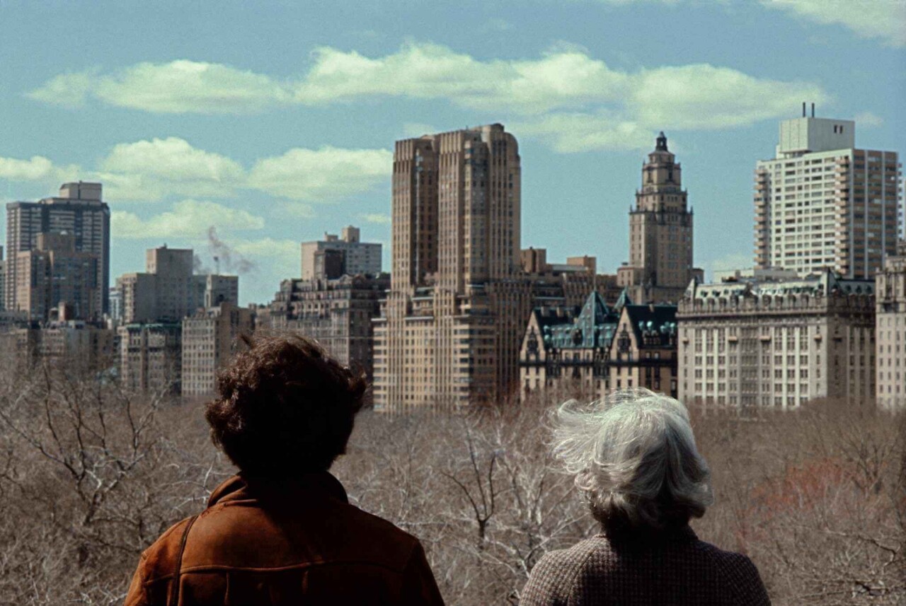1984, Нью-Йорк, Центральный парк, две дамы. Фотограф Франк Хорват