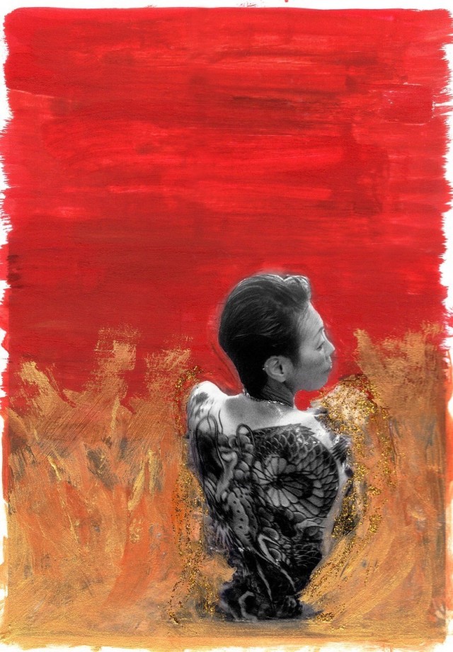 Тыл якудза в фотопроекте «Я отдаю тебе свою жизнь». Автор Хлоя Жафе (15)