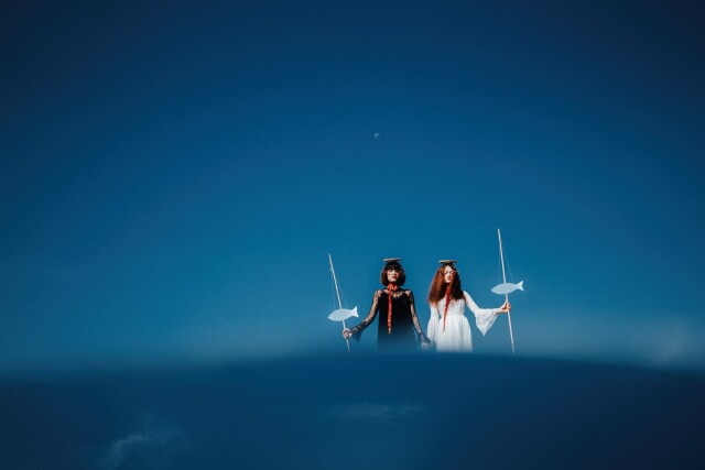 Люди, которые ловят рыбу в небе. Фотограф Фам Ань Ту