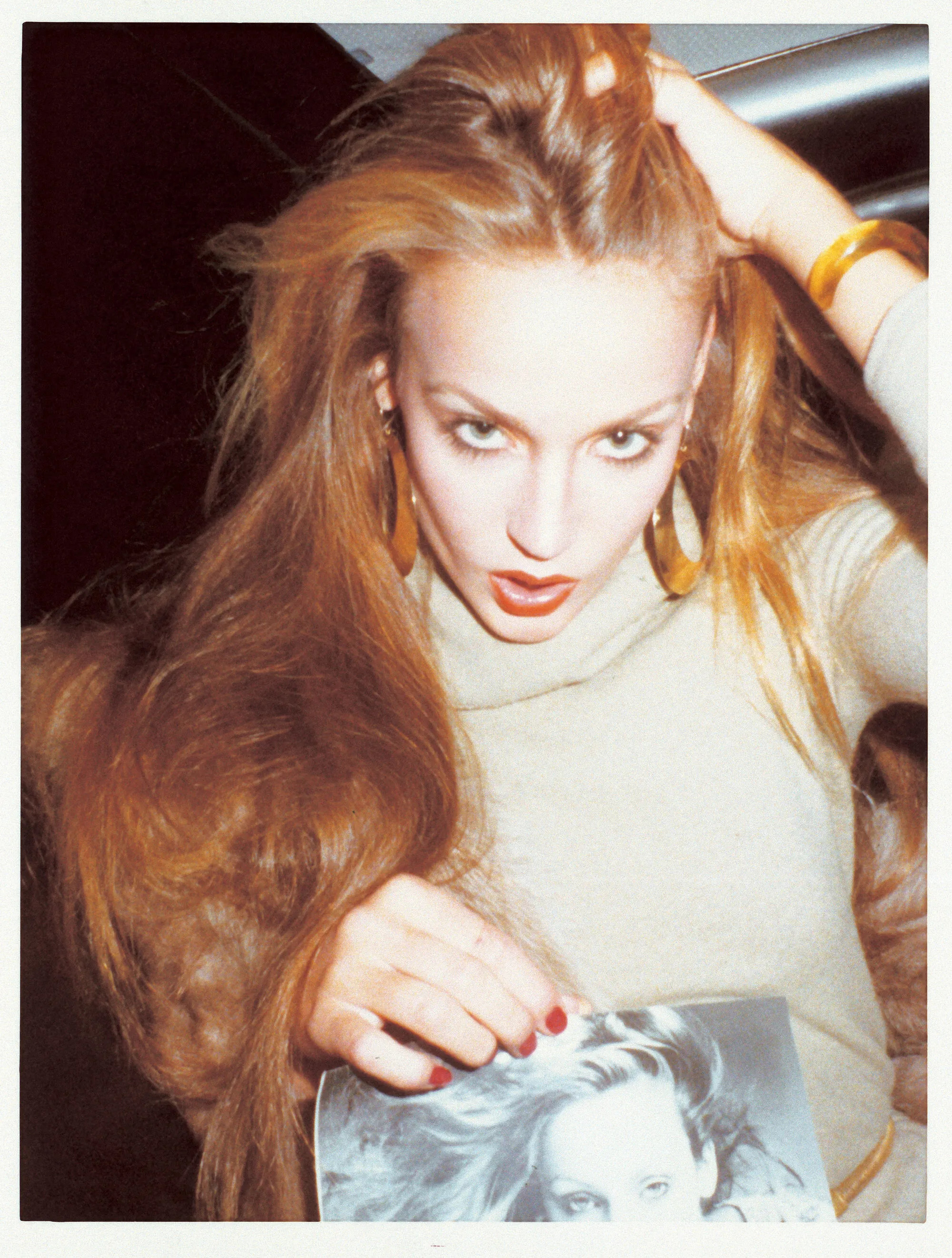 Джерри Холл, Нью-Йорк, 1977 год. Фотограф Антонио Лопес