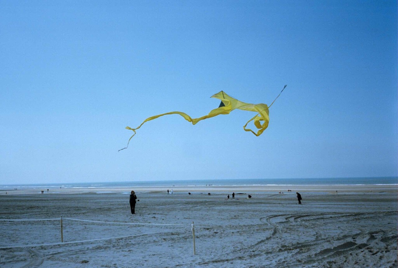 Проект Ежедневный отчет, Берк-сюр-Мер, Франция, фестиваль воздушных змеев, март, 1999 год. Фотограф Франк Хорват