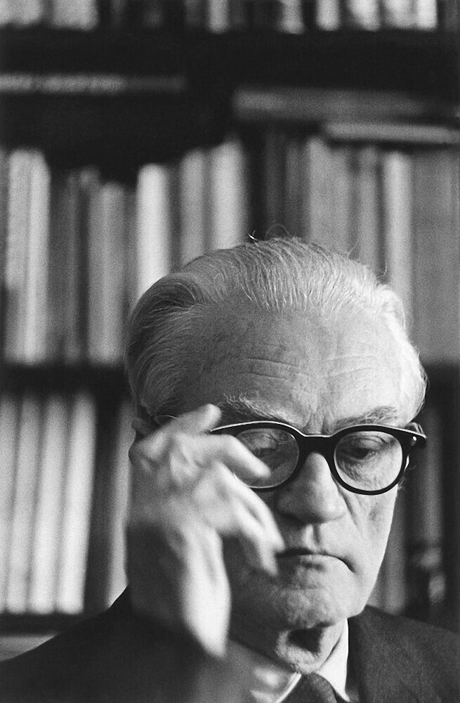 Вильнюс, Писатель Винцас Миколайтис-Путинас, 1961 год, фотограф Антанас Суткус