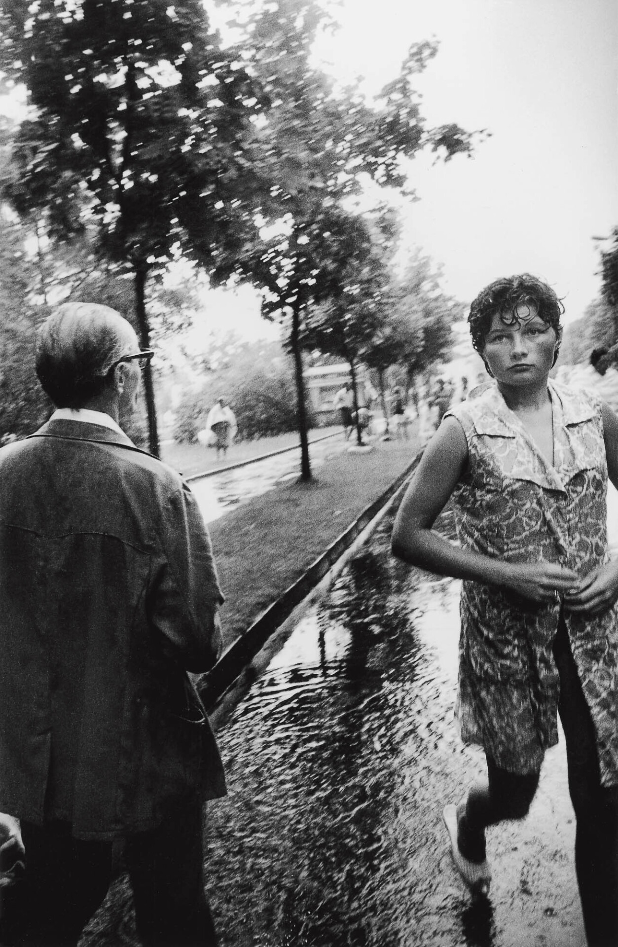 Паланга, Дождь, 1971 год, фотограф Антанас Суткус