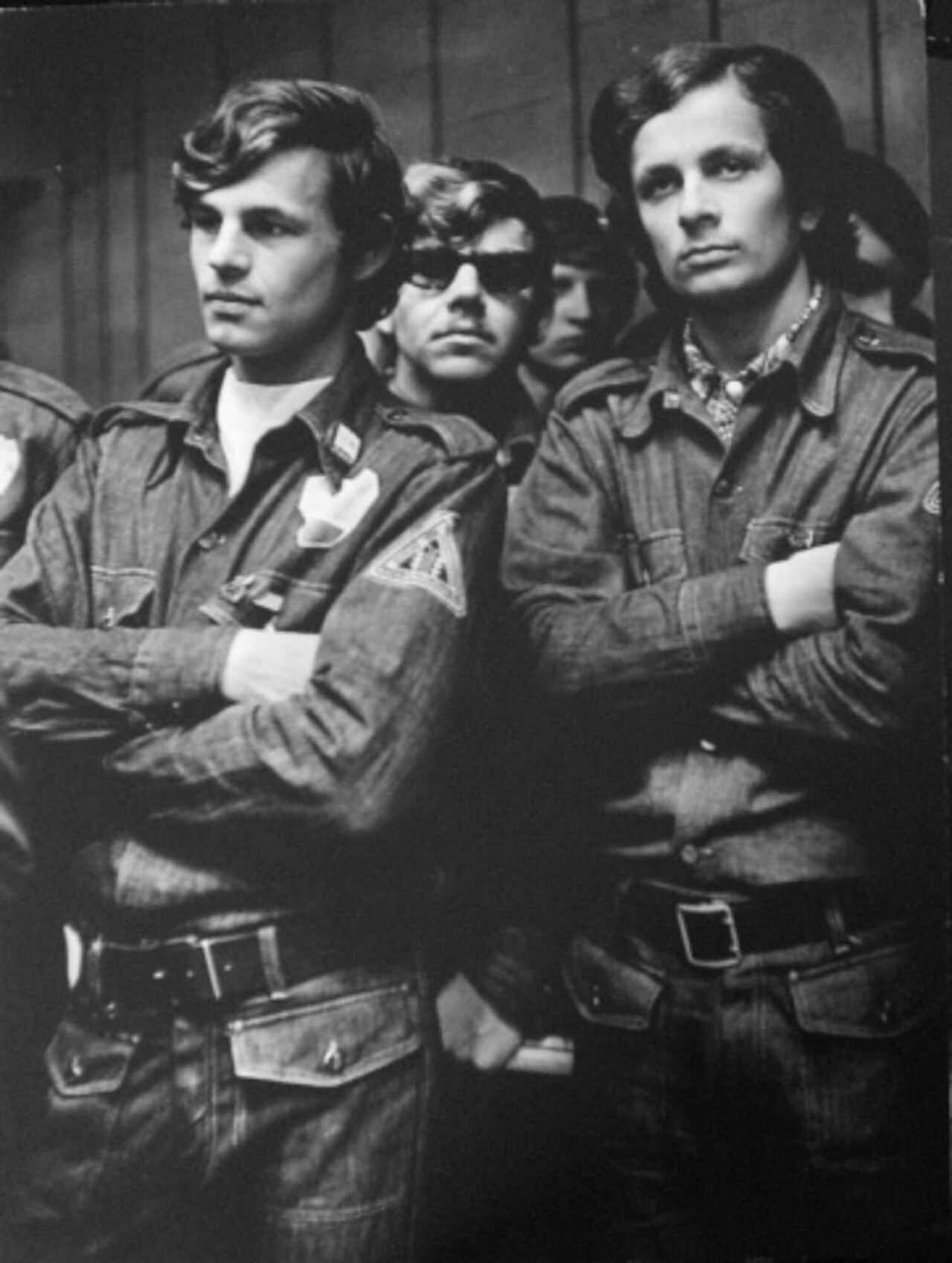 Студенты в стройотряде, 1975 год, фотограф Антанас Суткус