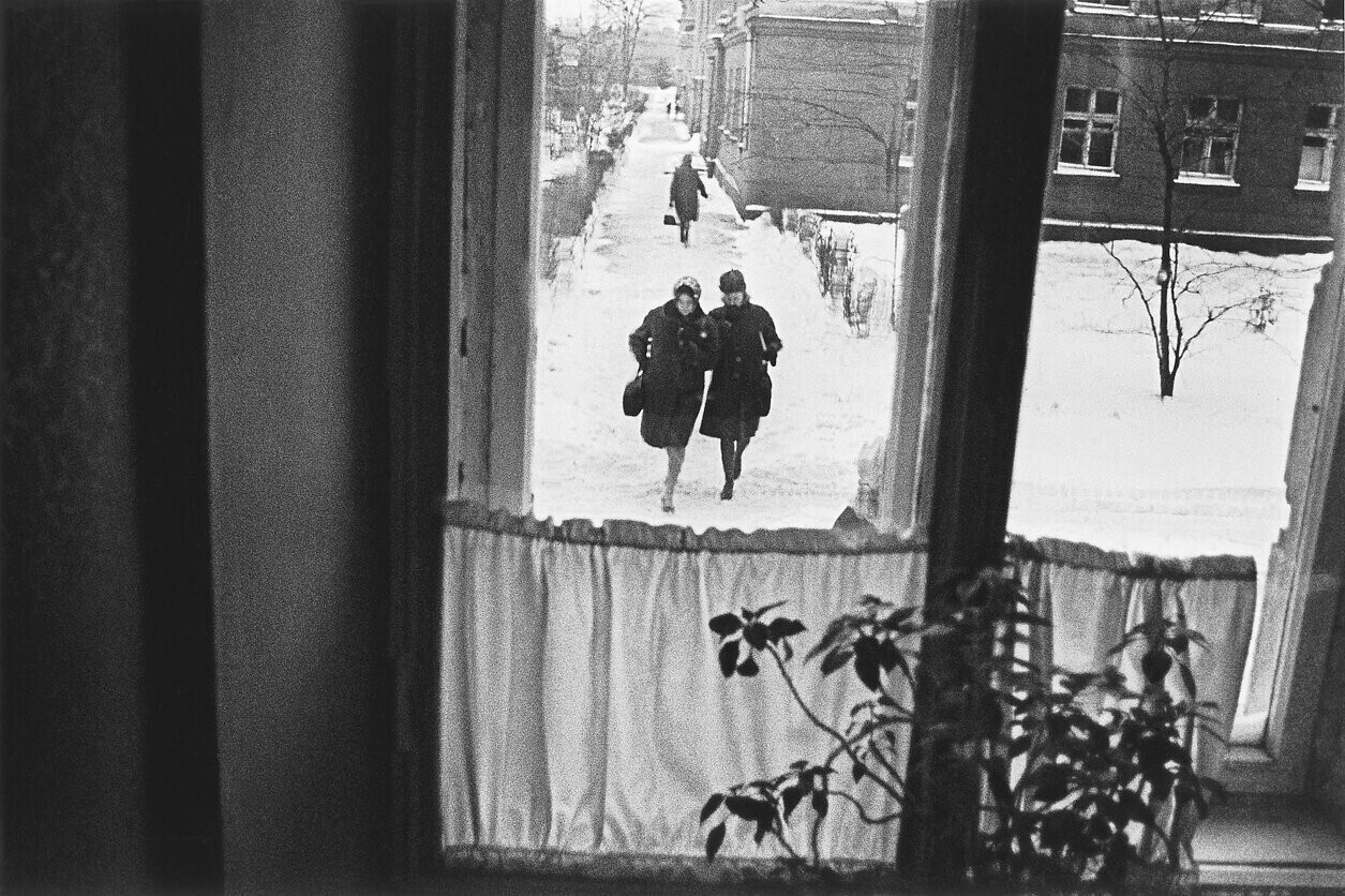 В кампусе, Аукштайтия, 1966 год, фотограф Антанас Суткус