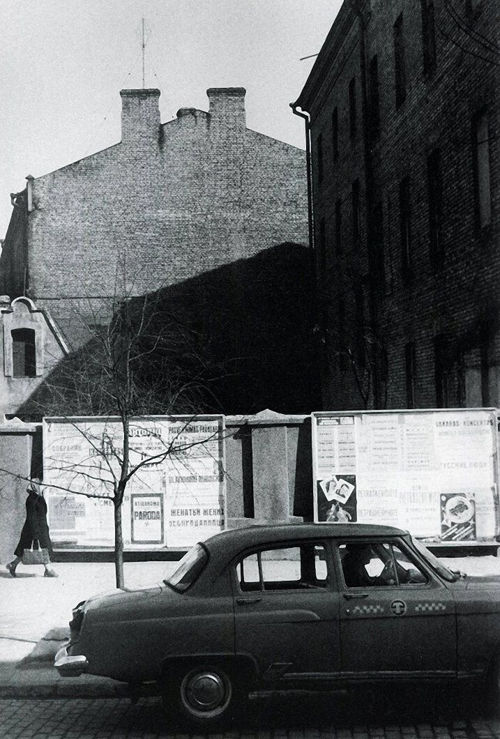 Вильнюс, Такси, 1965 год, фотограф Антанас Суткус