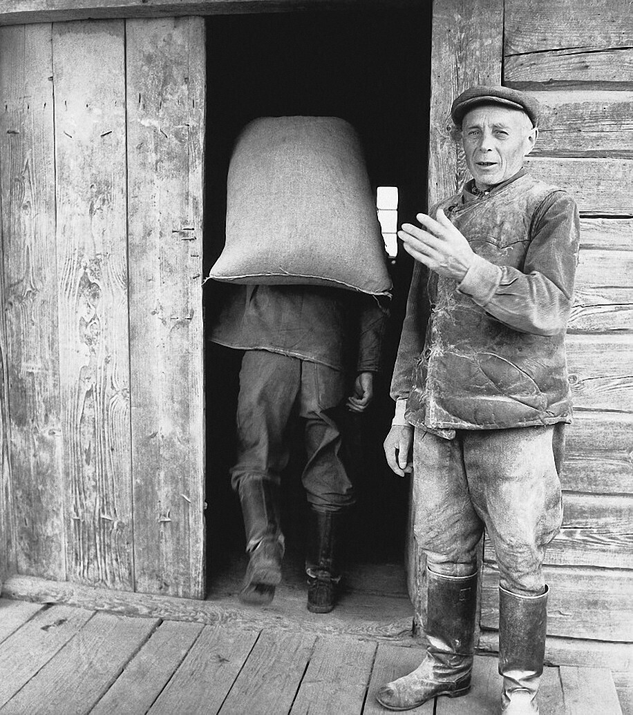 На мельнице, 1965 год, фотограф Антанас Суткус