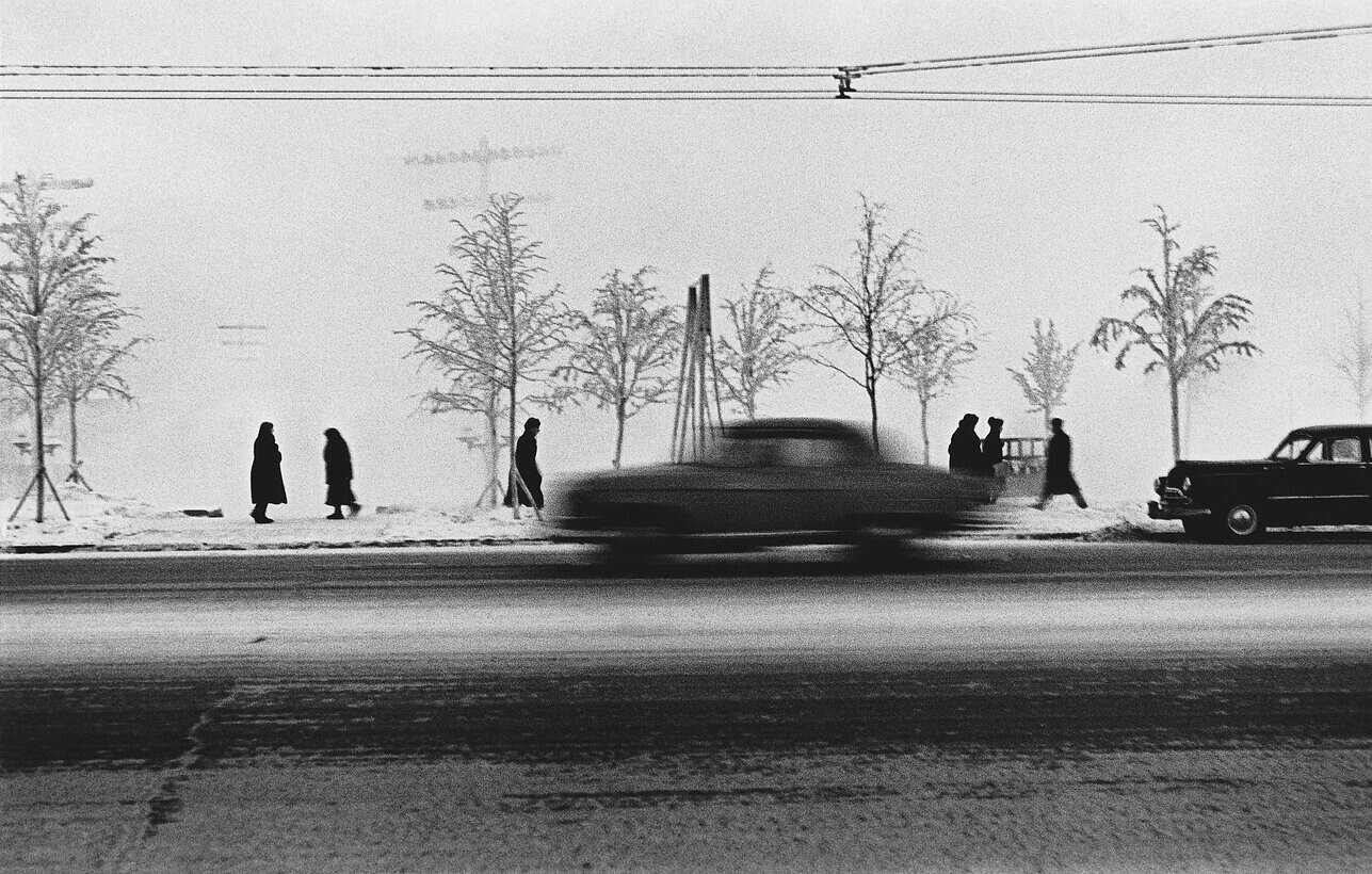 Каунас, Утреннее очарование, 1959 год, фотограф Антанас Суткус