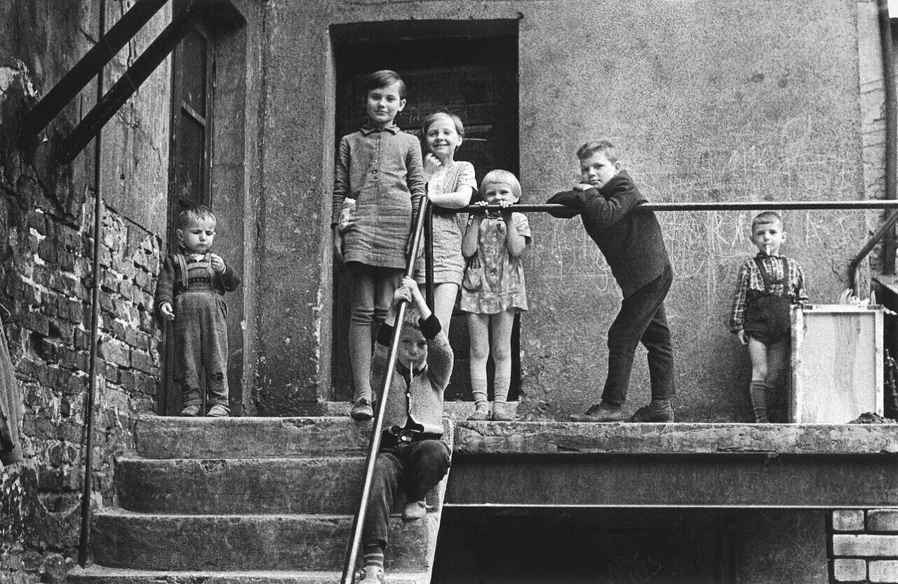 Клайпеда, Дети старого города, 1964 год, фотограф Антанас Суткус