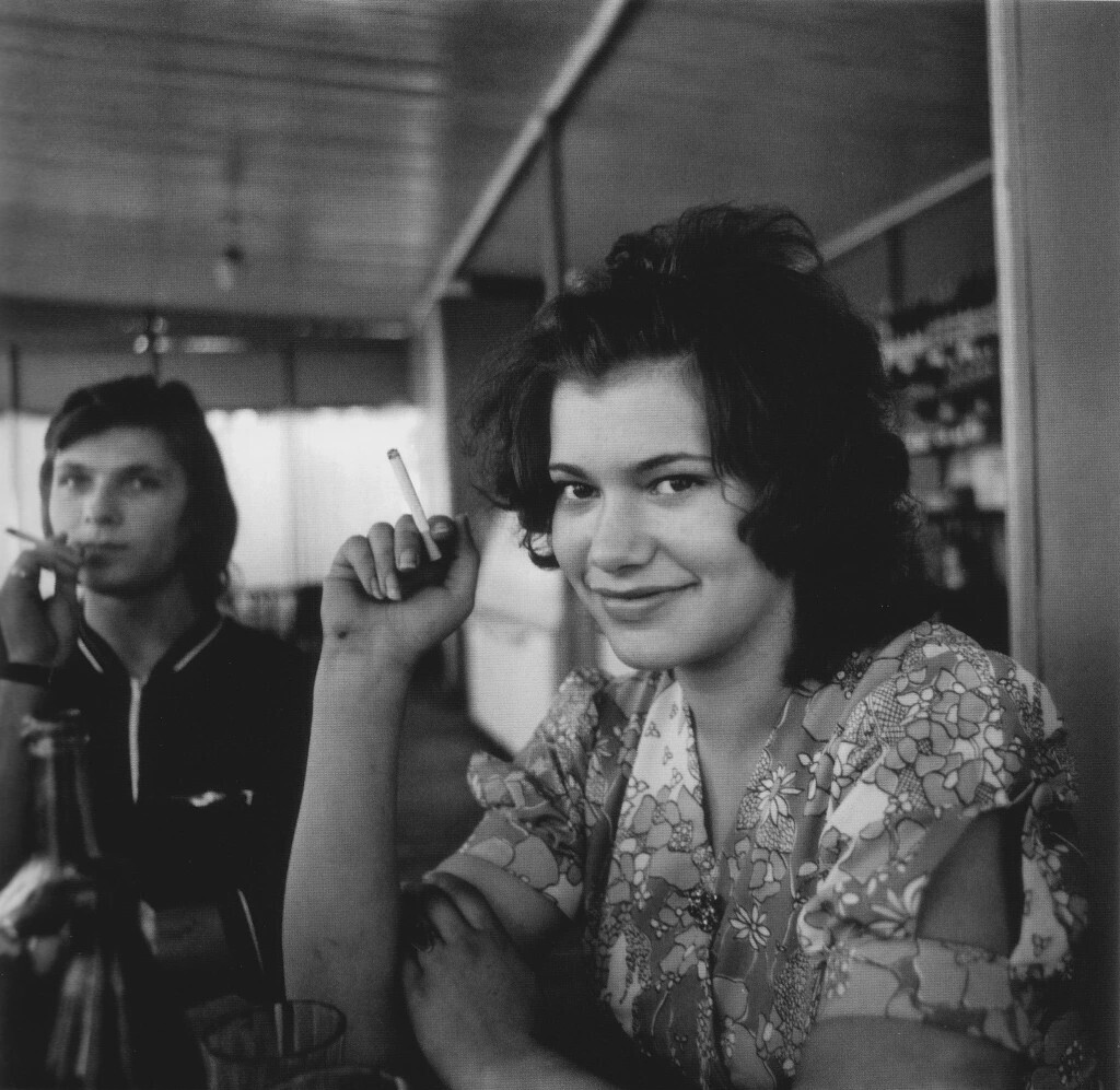 Буфетчица, Жемайтия, 1971 год, фотограф Антанас Суткус
