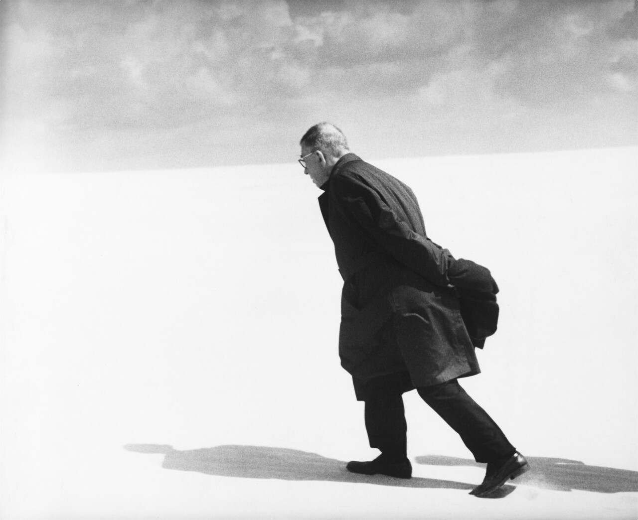 Жан-Поль Сартр в Ниде, 1965 год, фотограф Антанас Суткус