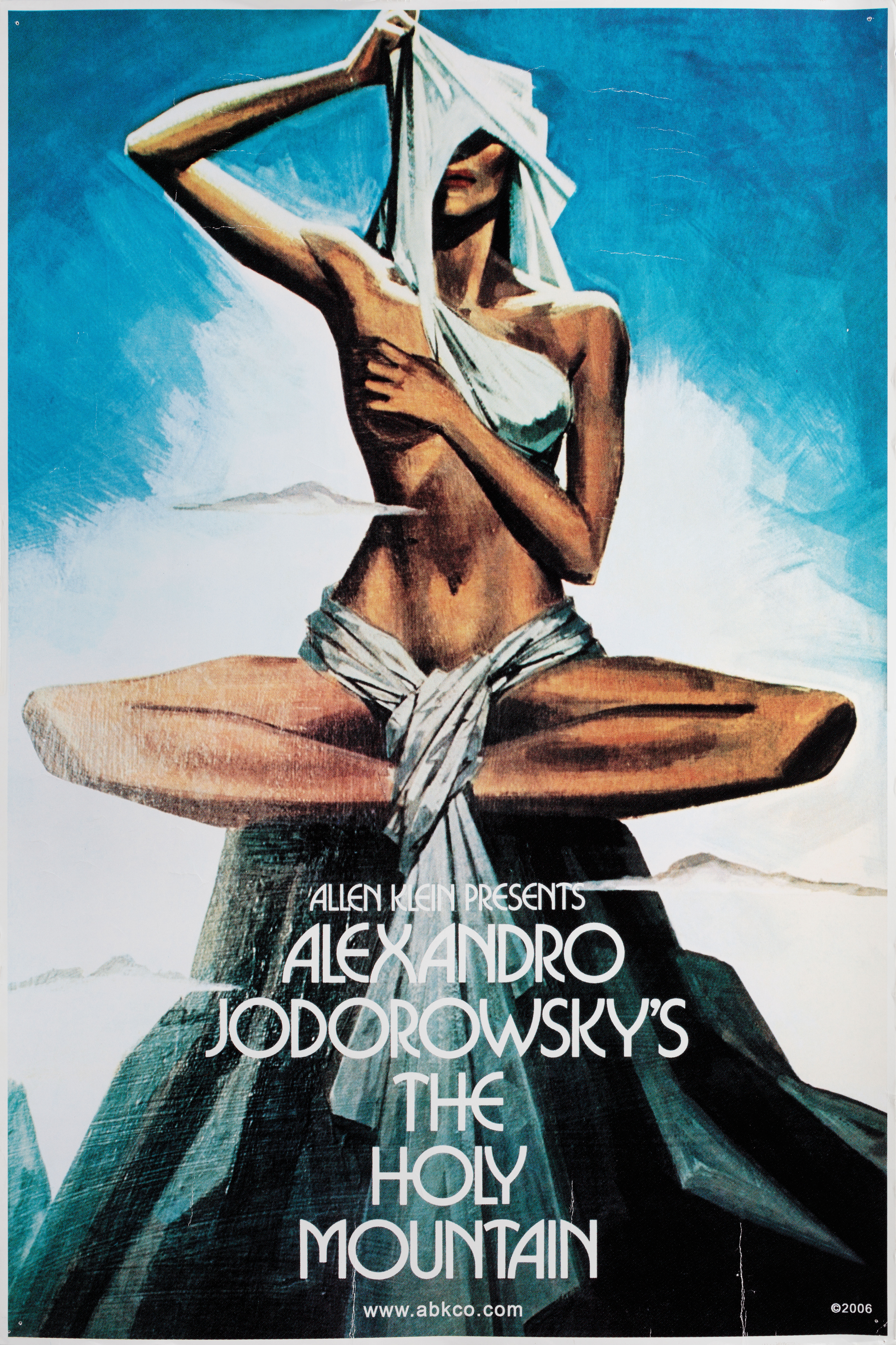 Святая Гора (The Holy Mountain, 1973), режиссёр Алехандро Ходоровски, художественный постер к фильму (США, 2006 год)