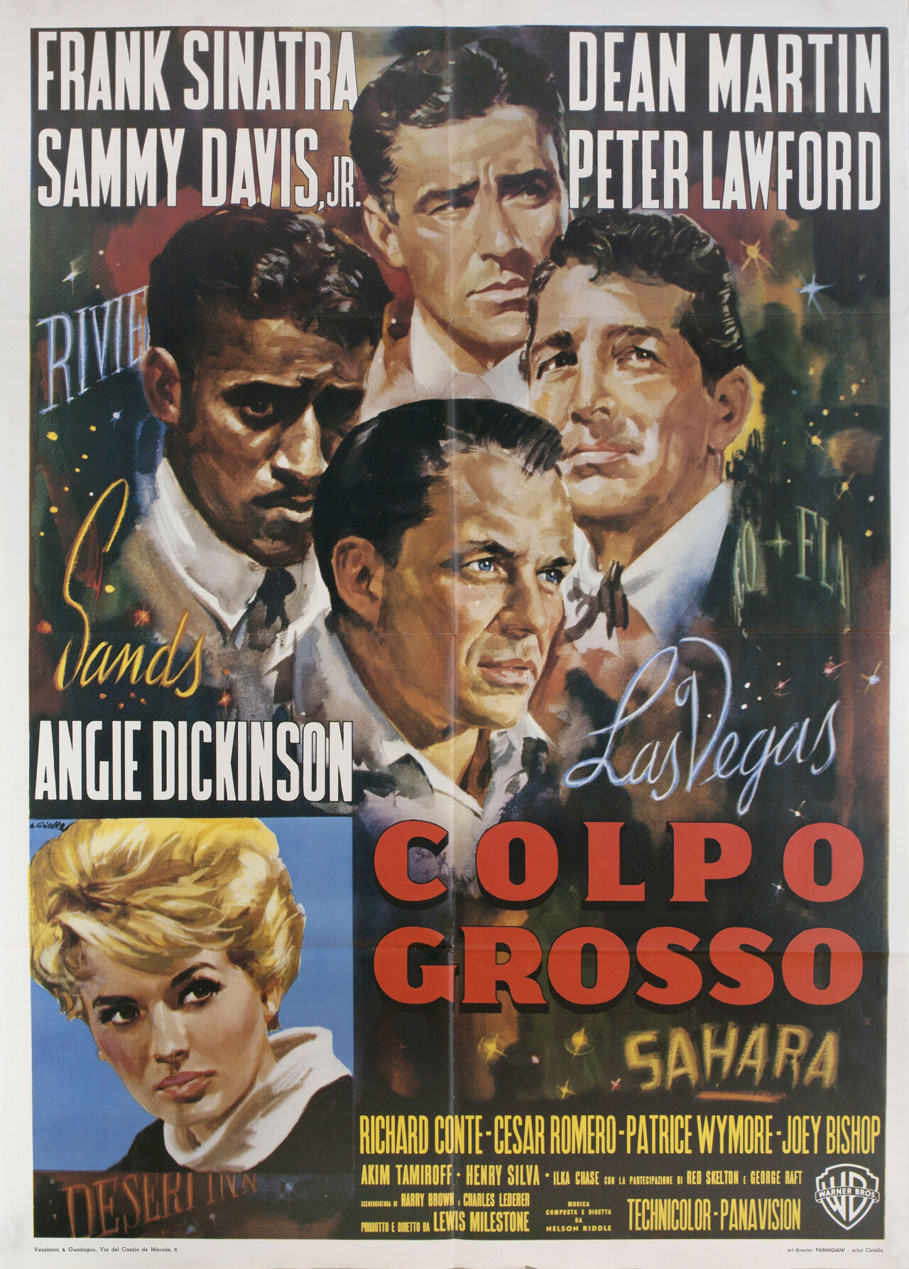 Одиннадцать друзей Оушена (Oceans Eleven, 1960), режиссёр Льюис ...