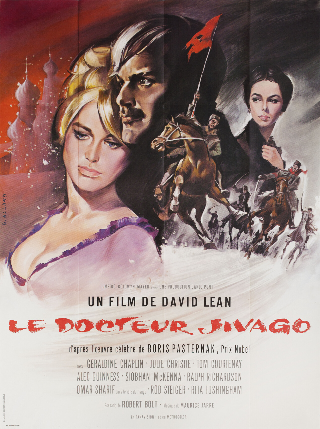 Доктор Живаго (Doctor Zhivago, 1965), режиссёр Дэвид Лин ...