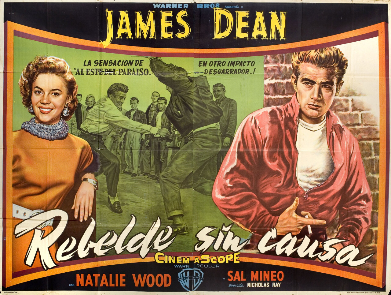 Бунтарь без причины (Rebel Without a Cause, 1955), режиссёр Николас Рэй ...