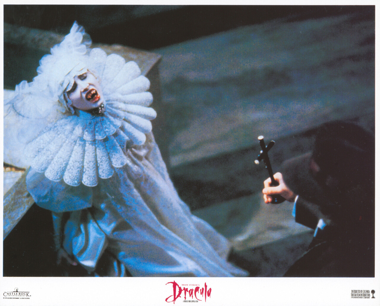 Дракула (Dracula, 1992), режиссёр Фрэнсис Форд Коппола, американский постер к фильму (ужасы, 1992 год) (8)