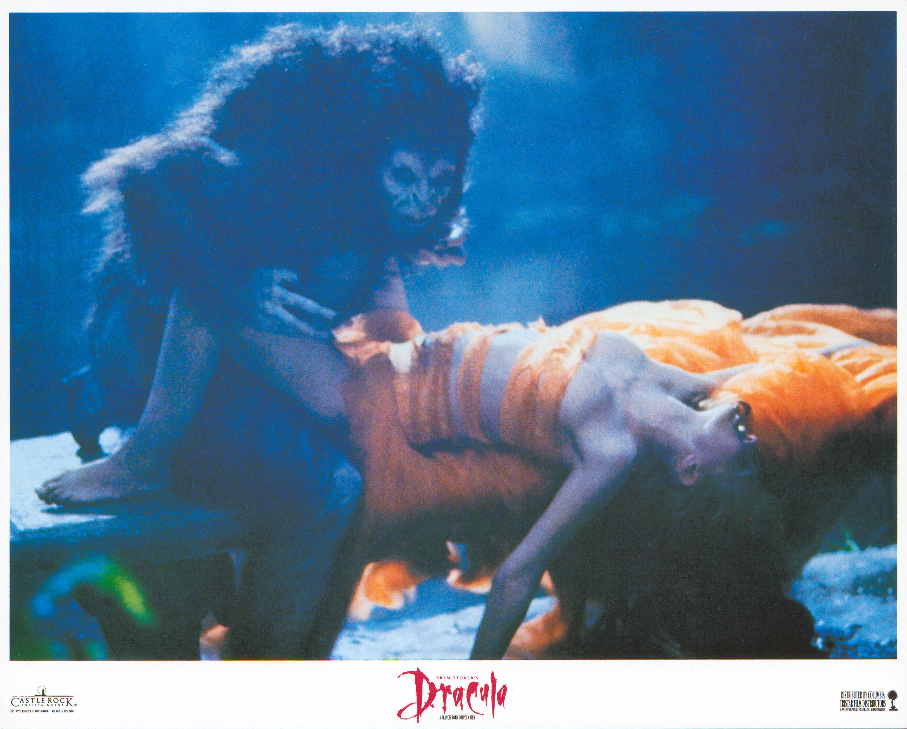 Дракула (Dracula, 1992), режиссёр Фрэнсис Форд Коппола, американский постер к фильму (ужасы, 1992 год) (7)