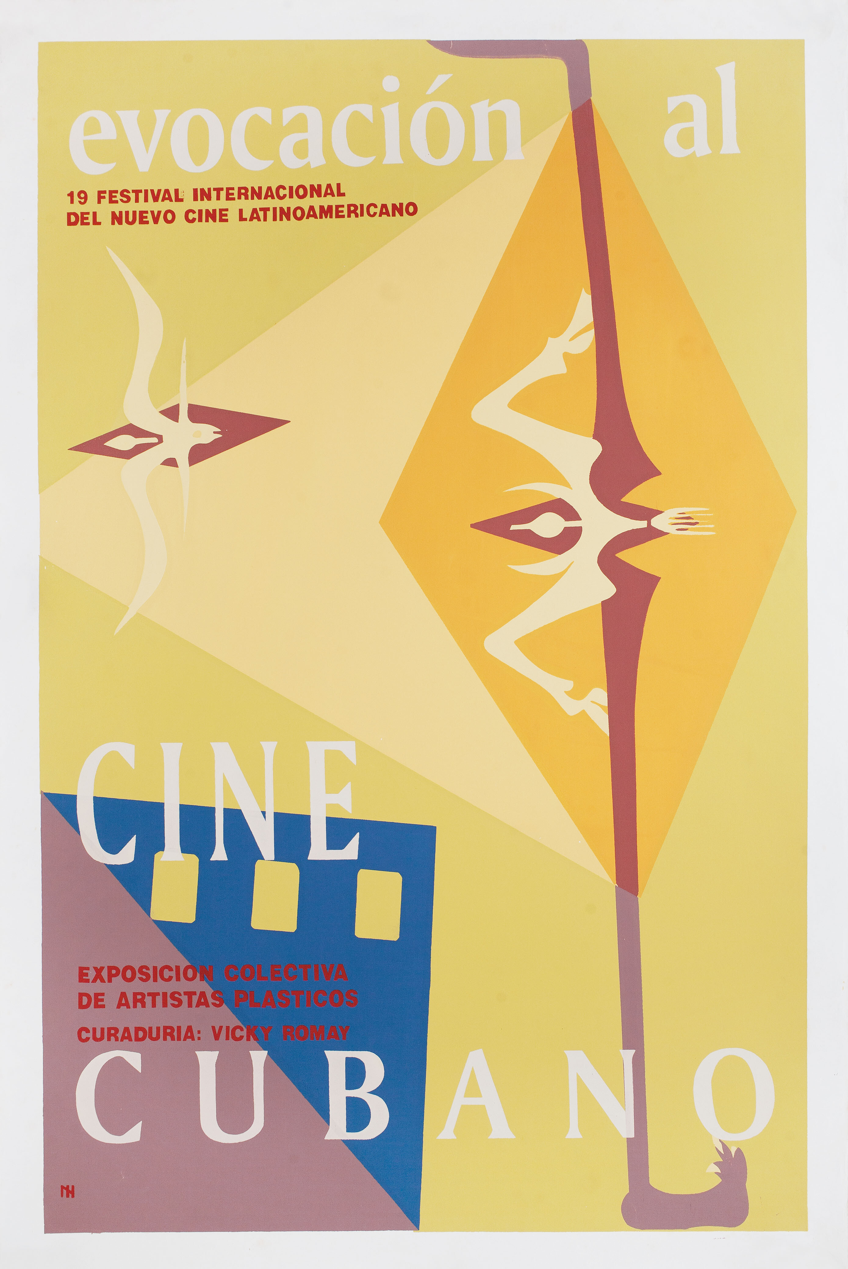 Гаванский кинофестиваль, кубинский постер, 1998 год