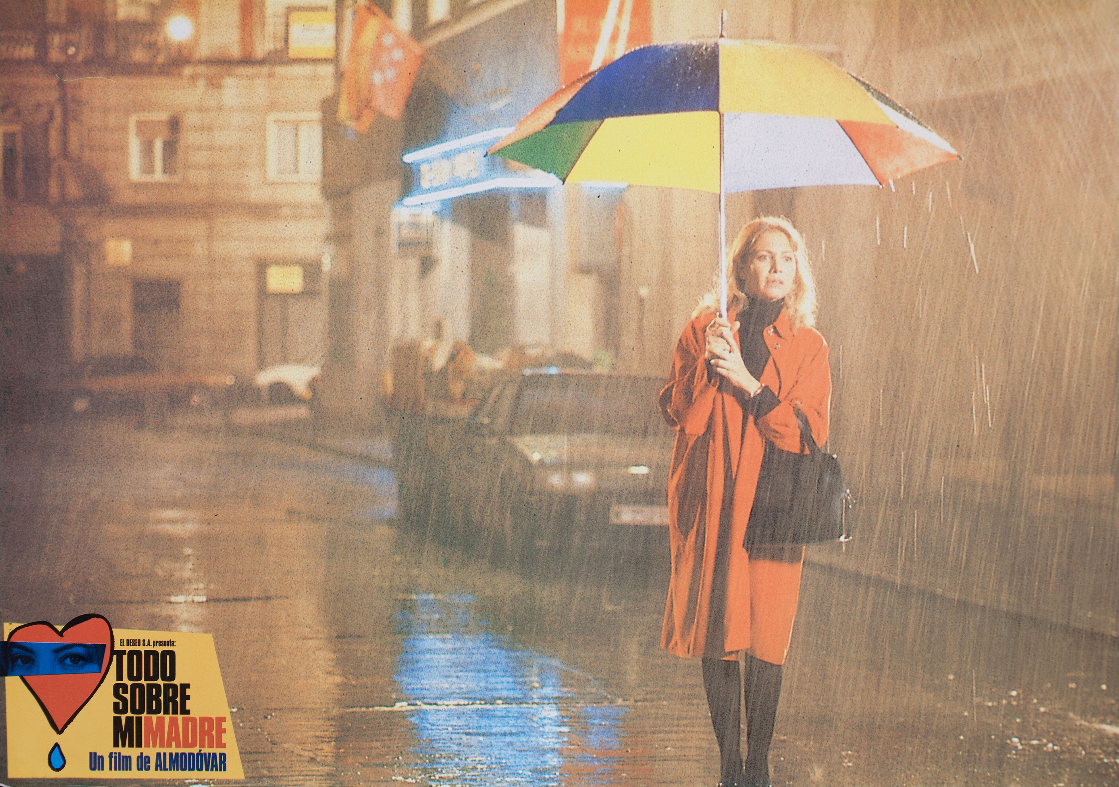 Всё о моей матери (All About My Mother, 1999), режиссёр Педро Альмодовар, испанский постер к фильму, 1999 год
