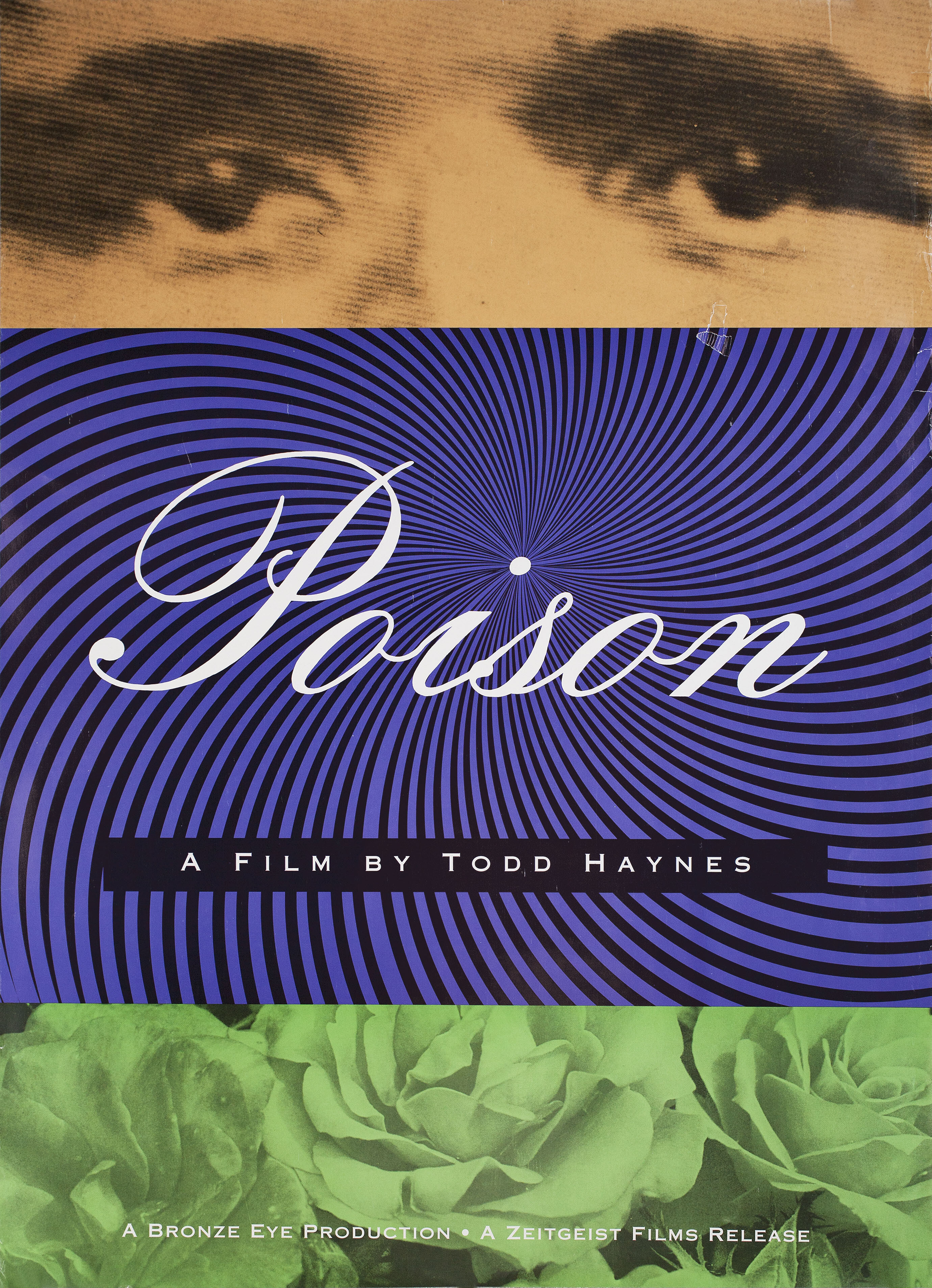 Отрава (Poison, 1991), режиссёр Тодд Хейнс, американский постер к фильму, 1991 год