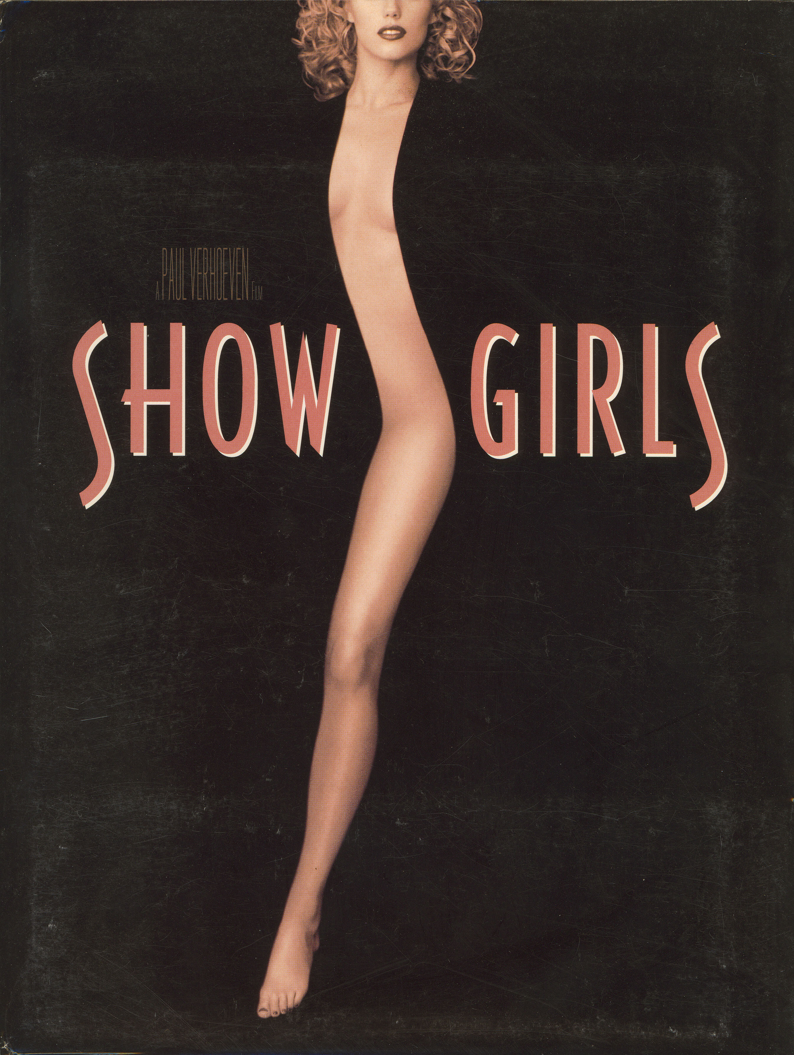 Шоугёлз (Showgirls, 1995), режиссёр Пол Верховен, американский постер к фильму