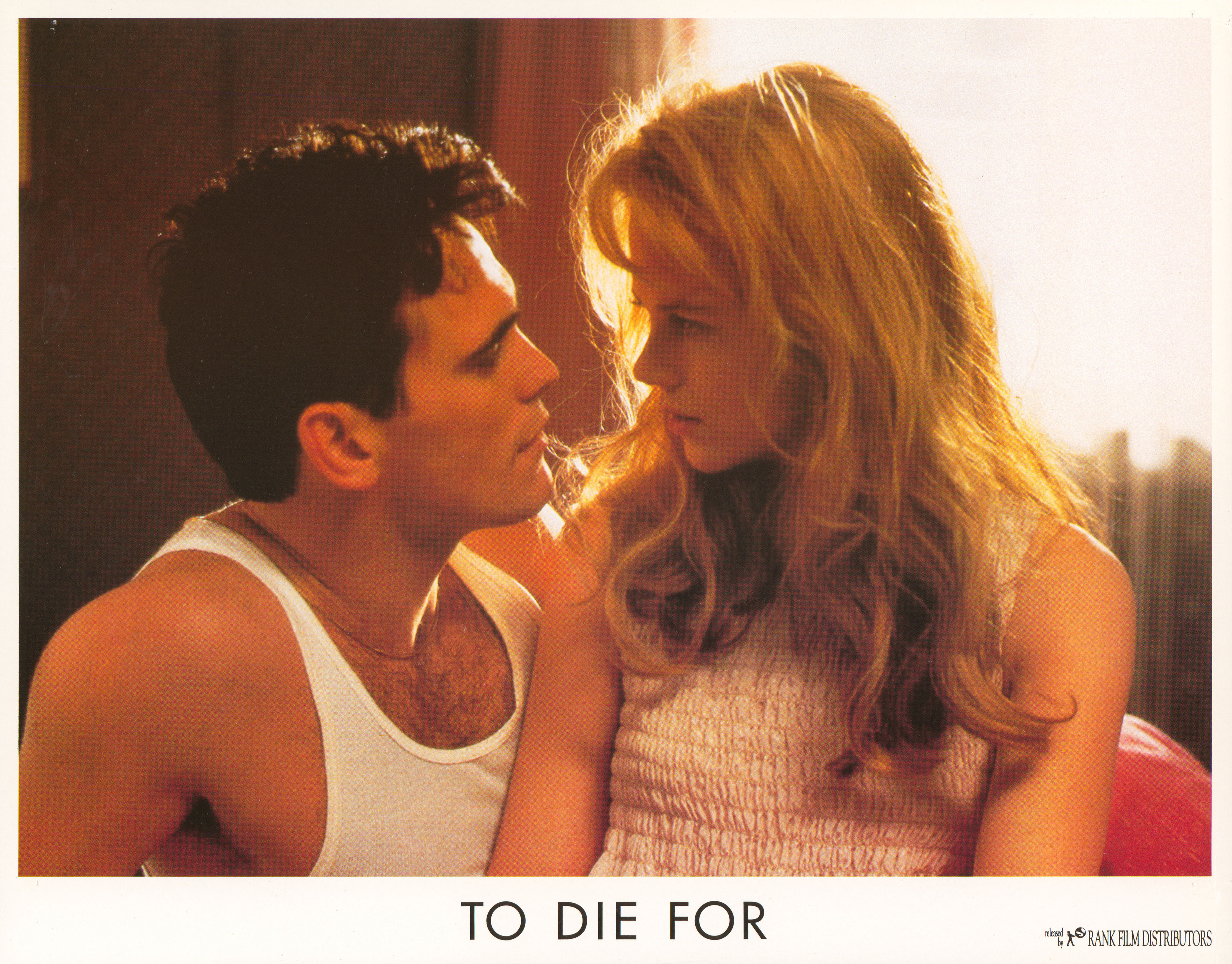 Умереть во имя (To Die For, 1995), режиссёр Гас Ван Сент, американский постер к фильму, 1995 год (6)