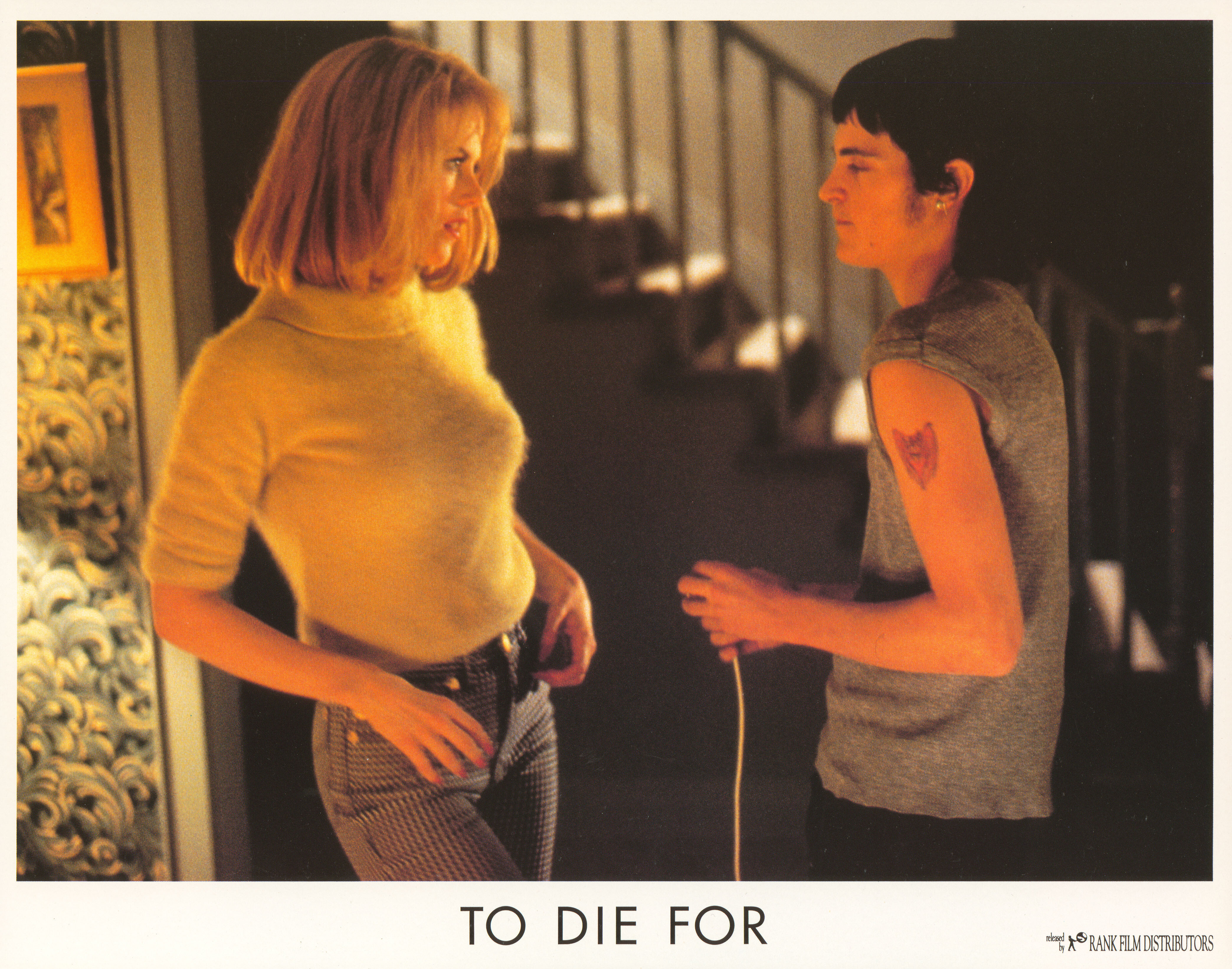 Умереть во имя (To Die For, 1995), режиссёр Гас Ван Сент, американский постер к фильму, 1995 год (4)