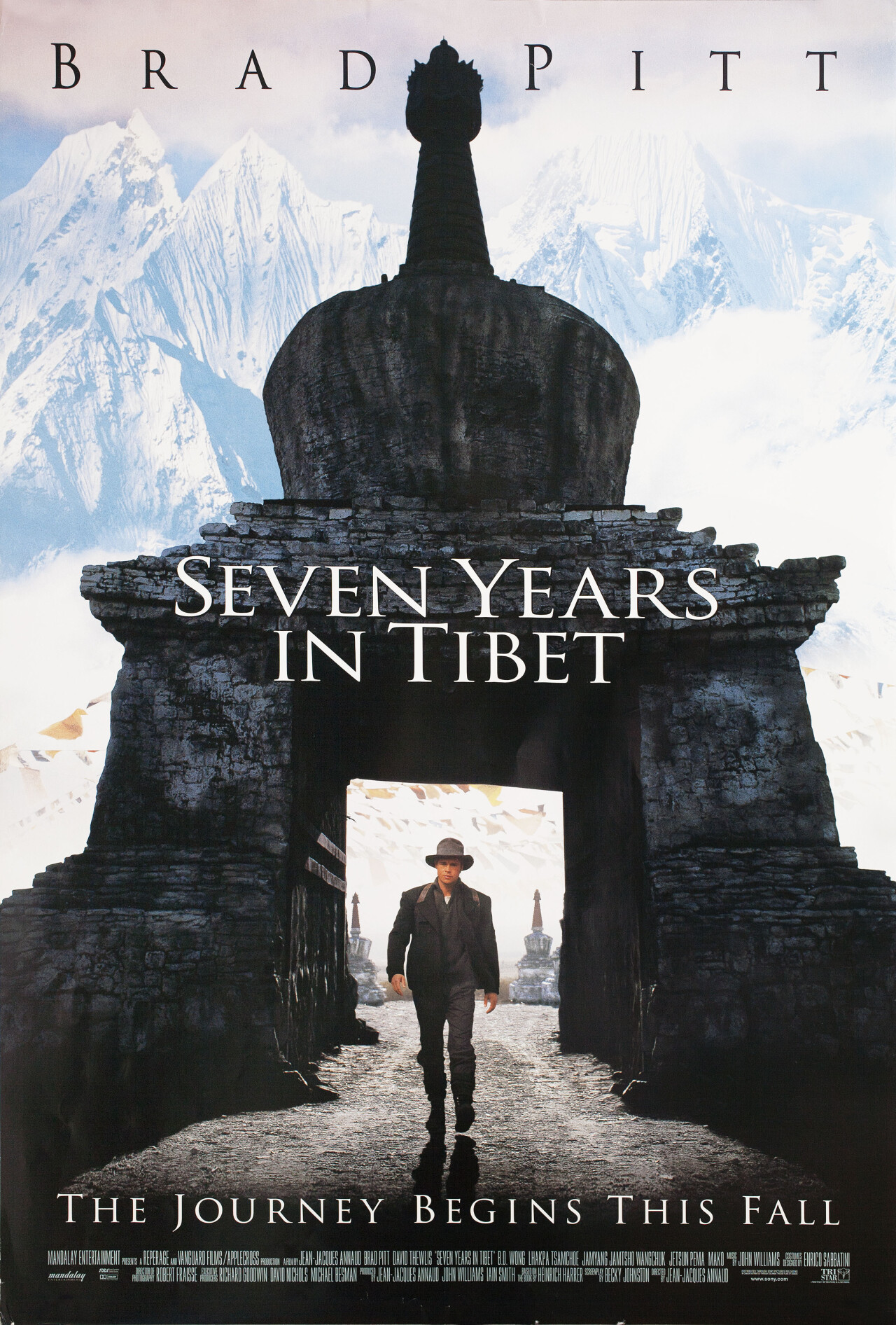 Семь лет в Тибете (Seven Years in Tibet, 1997), режиссёр Жан-Жак Анно ...