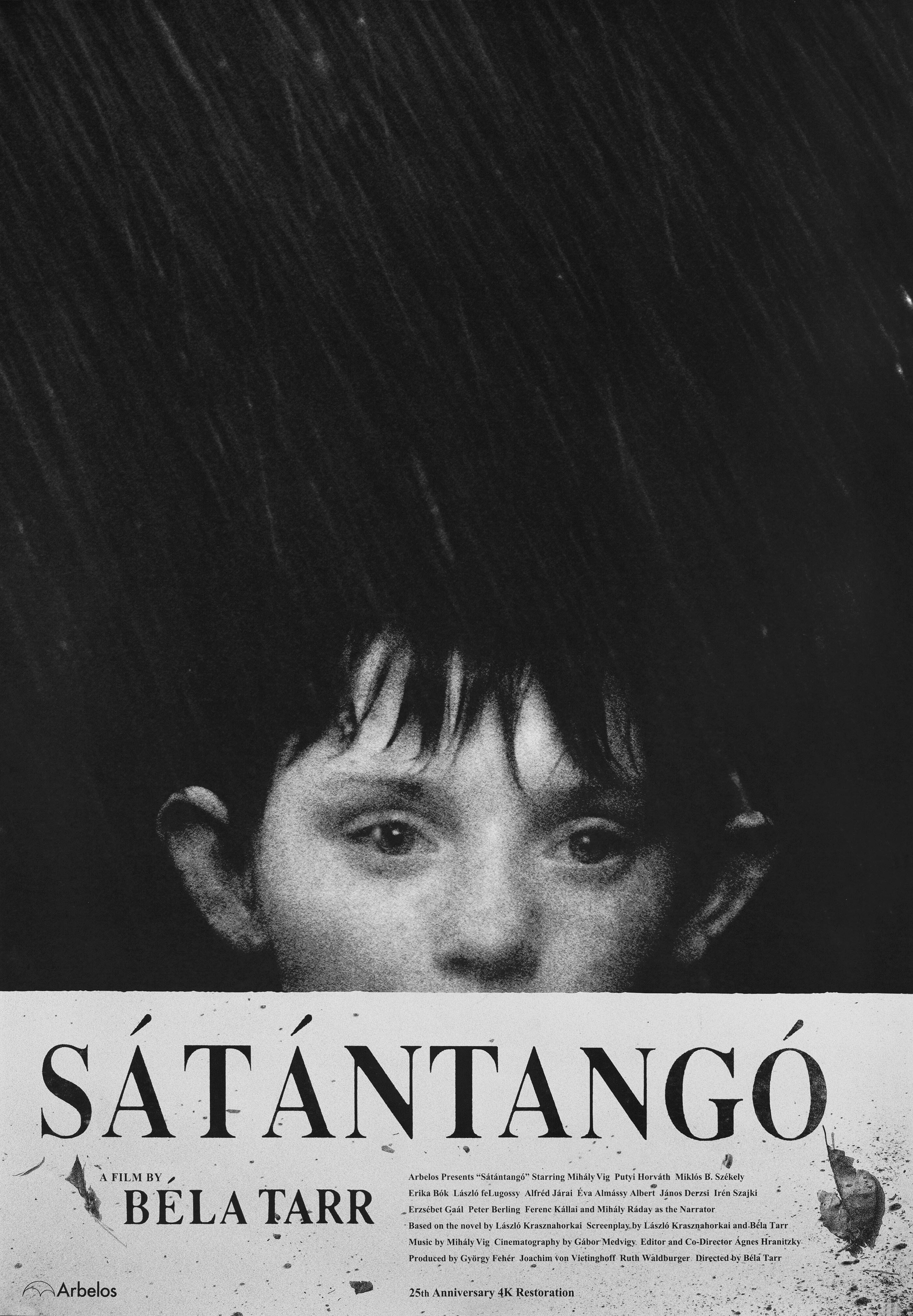 Сатанинское танго (Satantango, 1994), режиссёр Бела Тарр, американский постер к фильму, автор Дилан Хейли, 2019 год