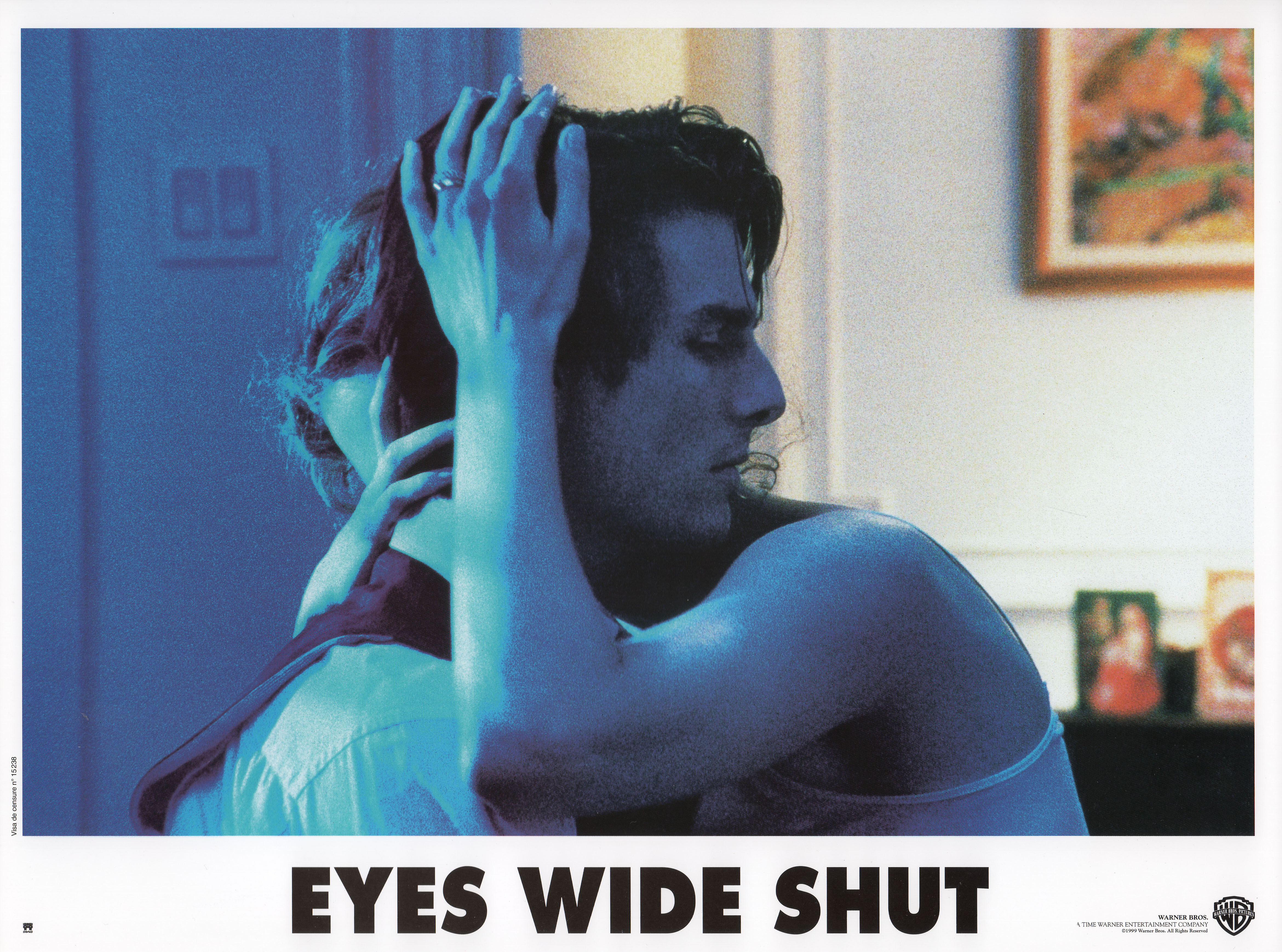 С широко закрытыми глазами (Eyes Wide Shut, 1999), режиссёр Стэнли Кубрик, французский постер к фильму, 1999 год (10)