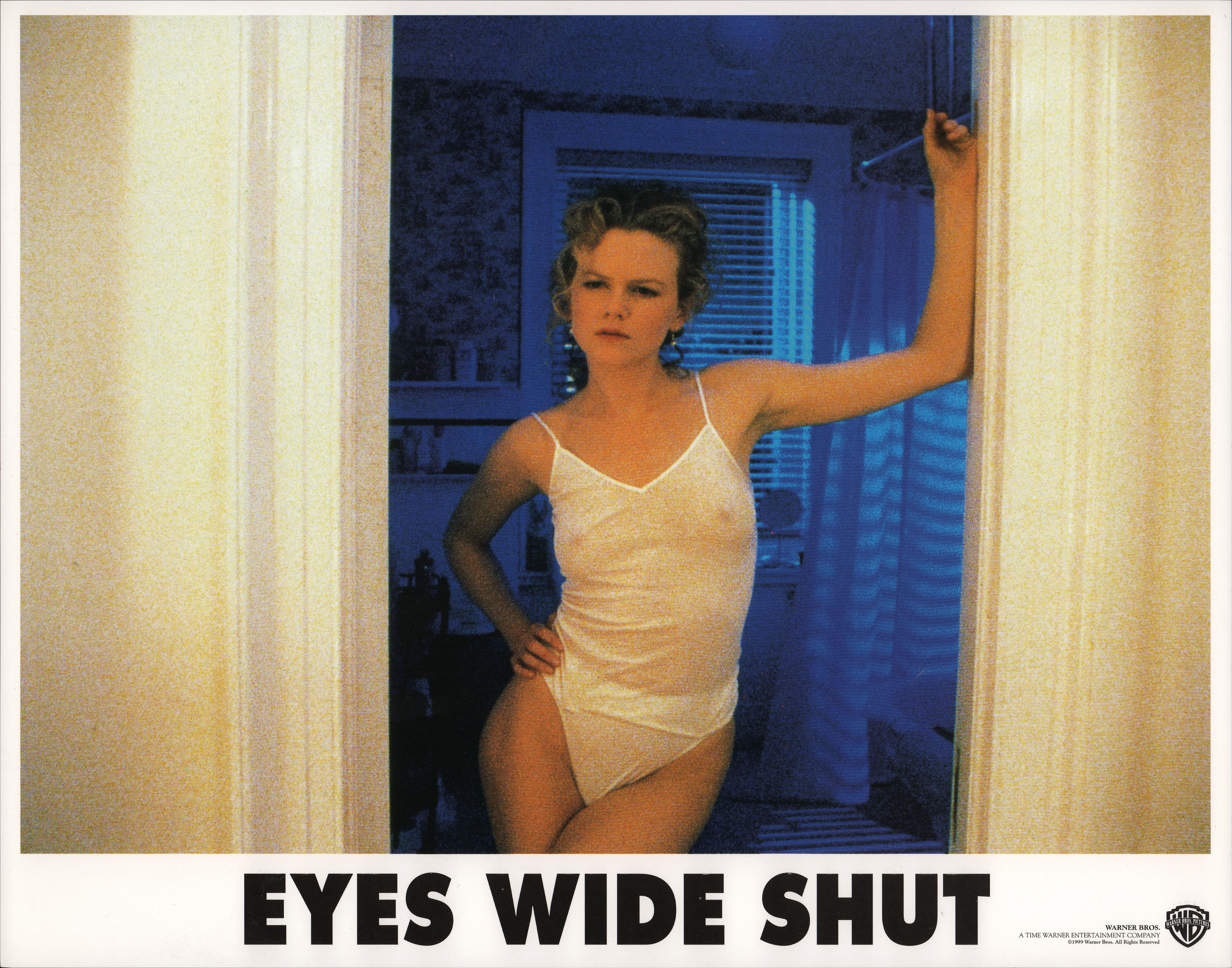 С широко закрытыми глазами (Eyes Wide Shut, 1999), режиссёр Стэнли Кубрик, американский постер к фильму, 1999 год (8)