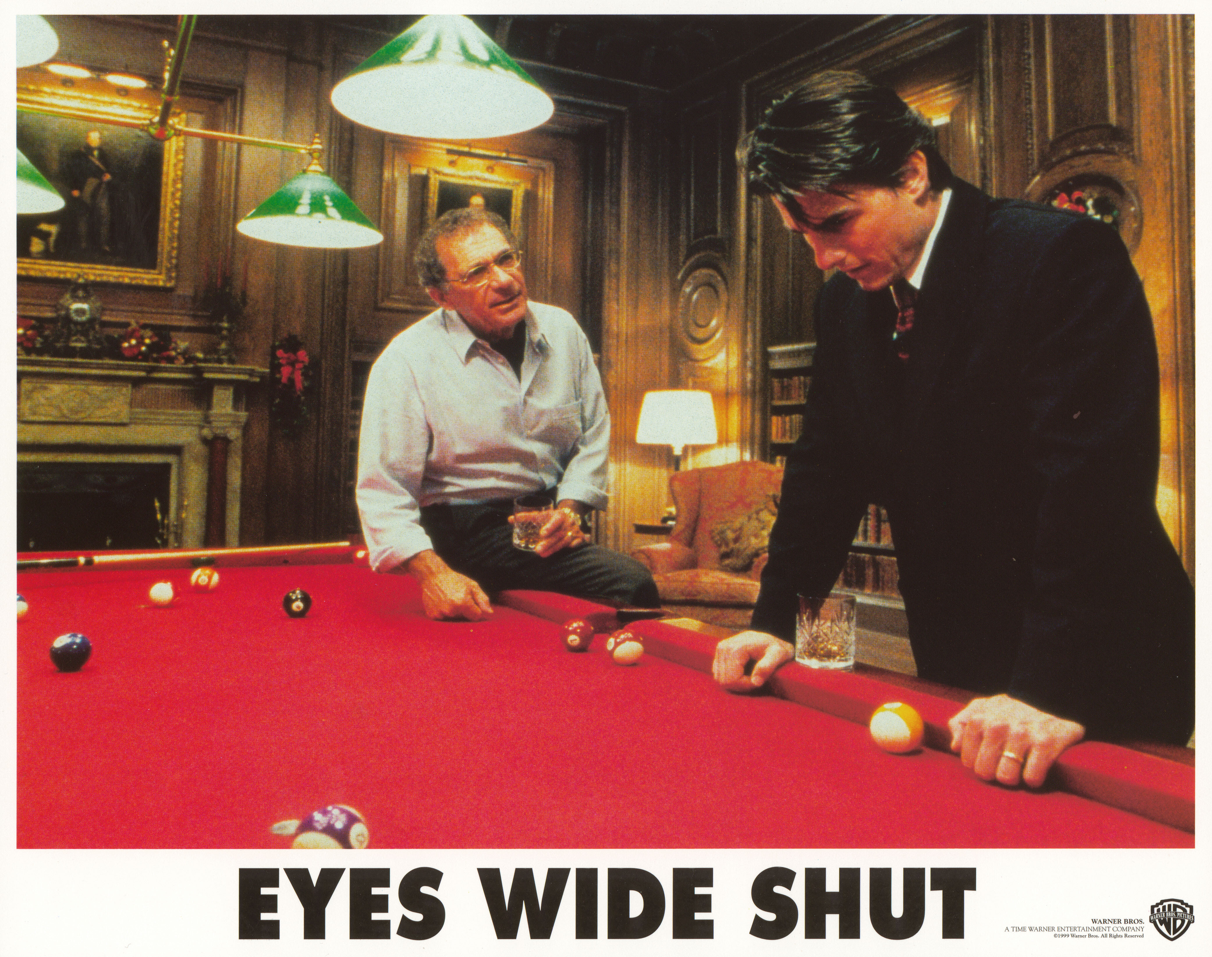 С широко закрытыми глазами (Eyes Wide Shut, 1999), режиссёр Стэнли Кубрик, американский постер к фильму, 1999 год (4)