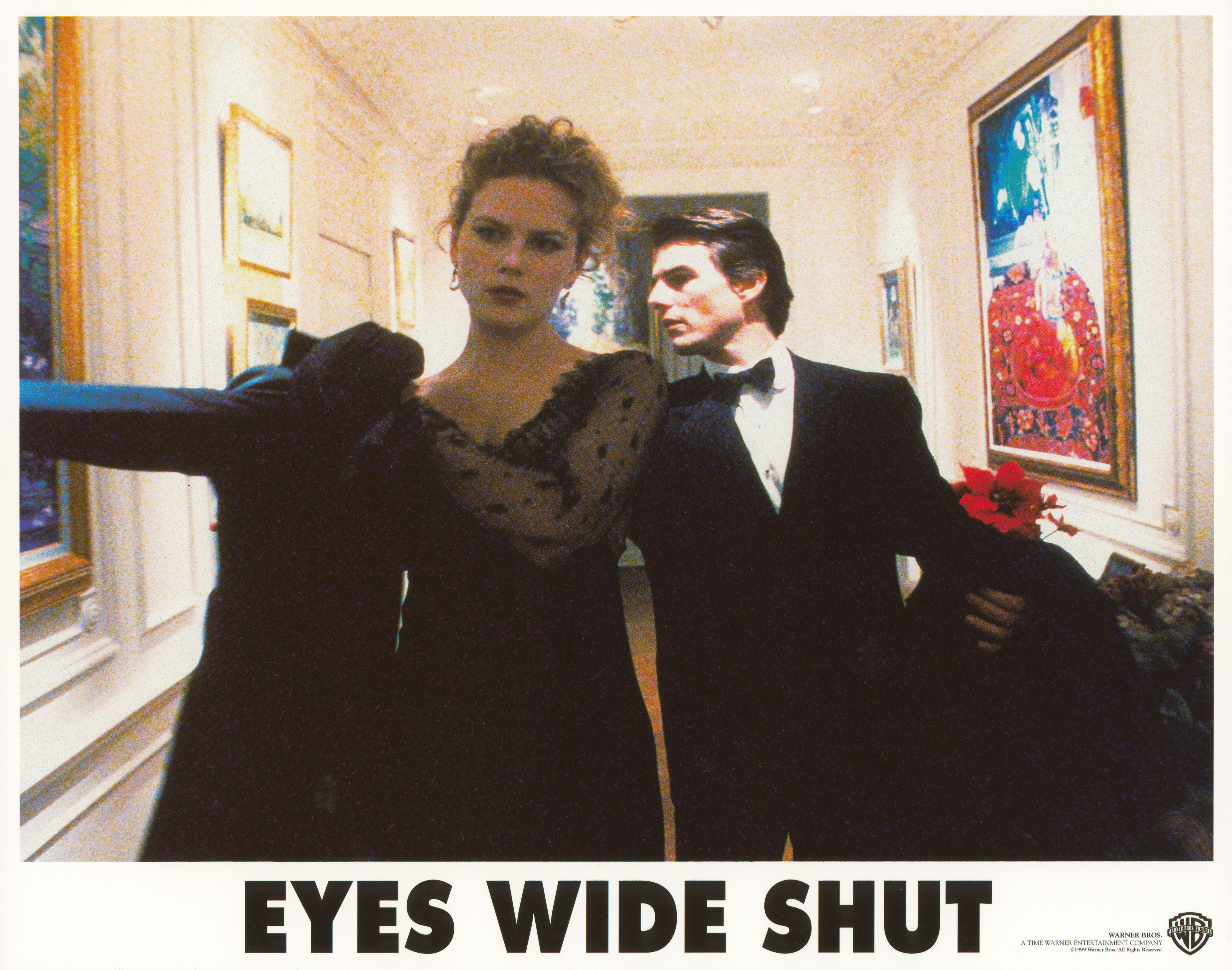 С широко закрытыми глазами (Eyes Wide Shut, 1999), режиссёр Стэнли Кубрик, американский постер к фильму, 1999 год (3)