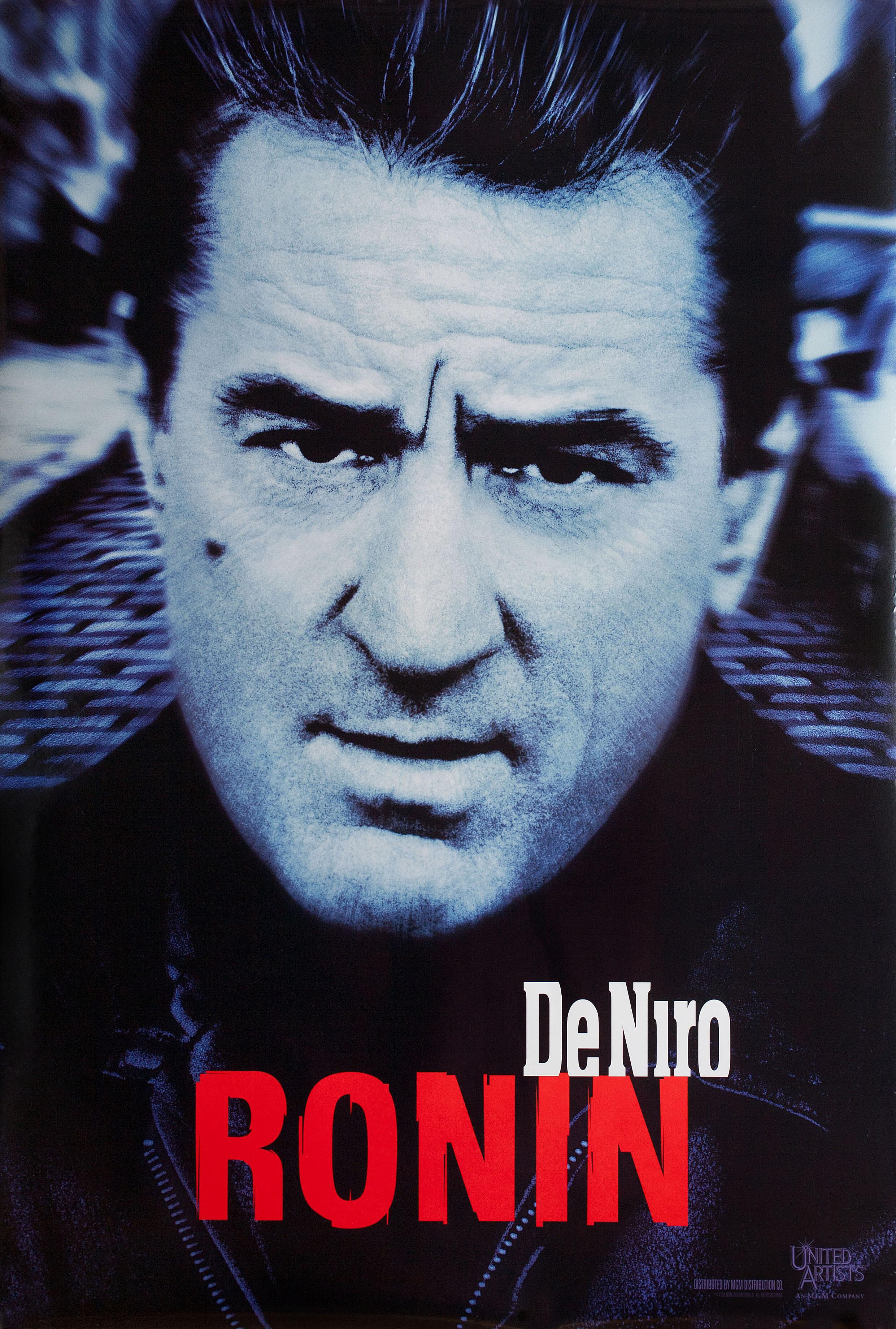 Ронин (Ronin, 1998), режиссёр Джон Франкенхаймер, американский постер к фильму, 1998 год