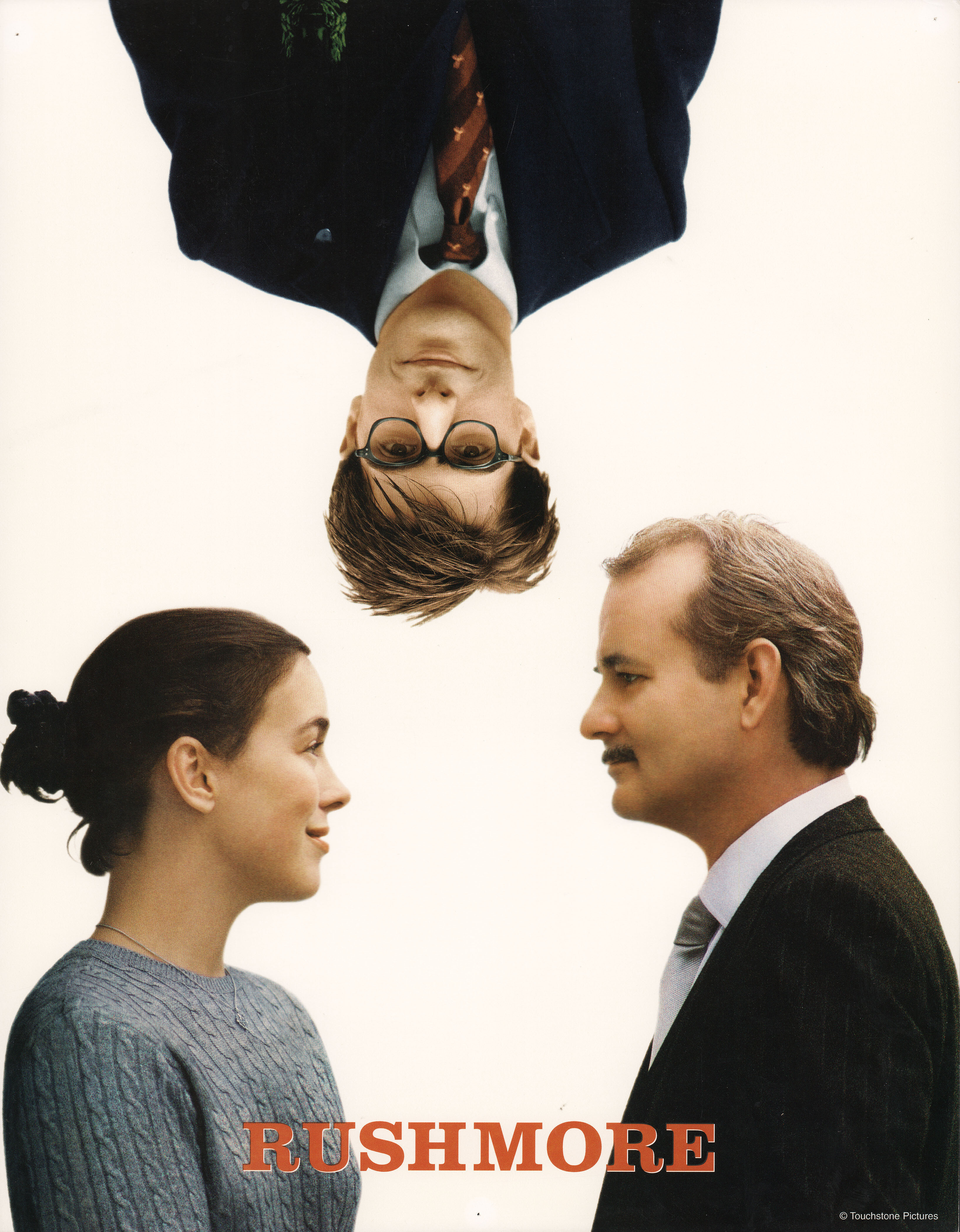 Академия Рашмор (Rushmore, 1998), режиссёр Уэс Андерсон, американский постер к фильму, 1998 год