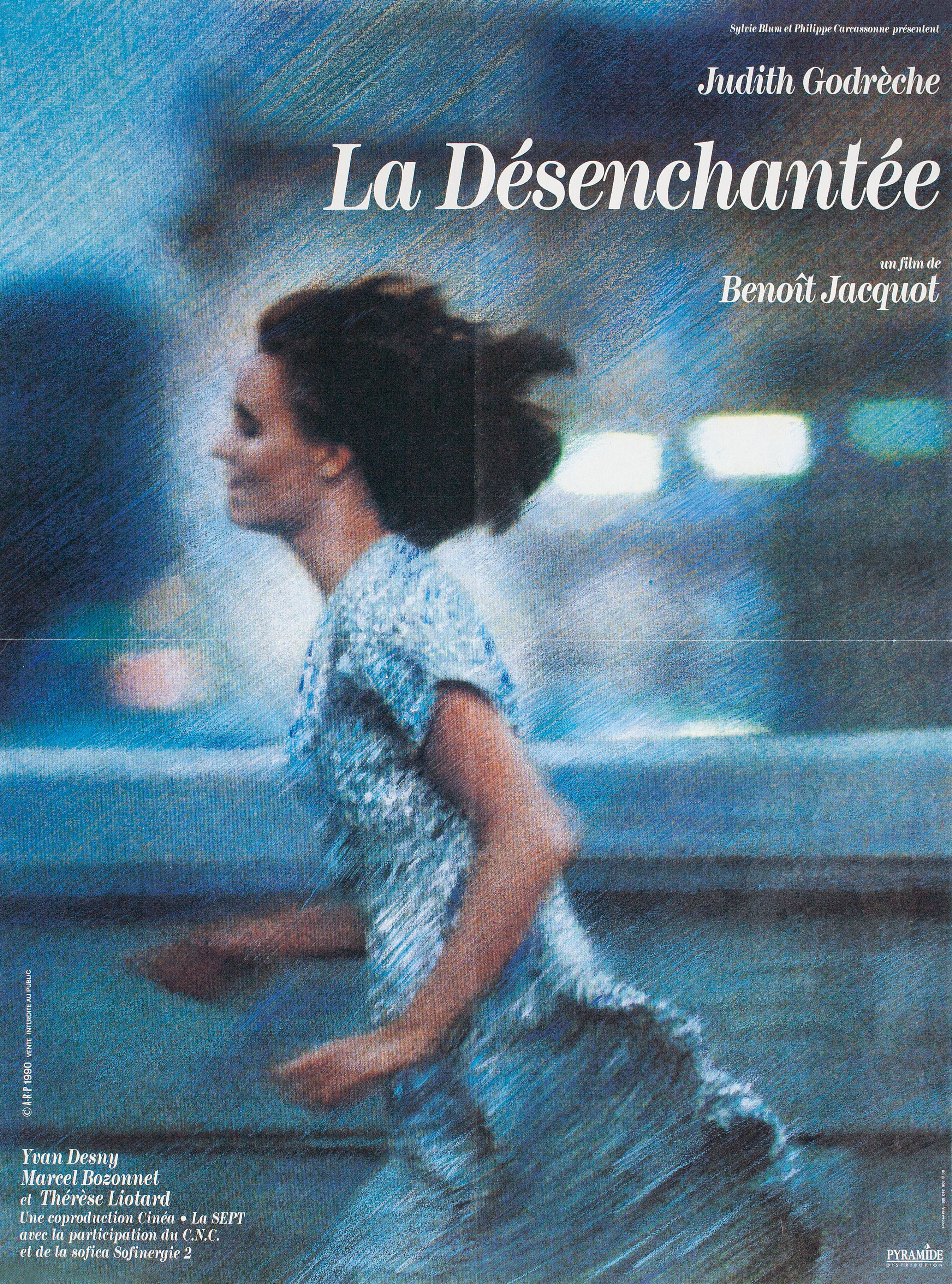 Разочарованная (The Disenchanted, 1990), режиссёр Бенуа Жако, французский постер к фильму, 1993 год