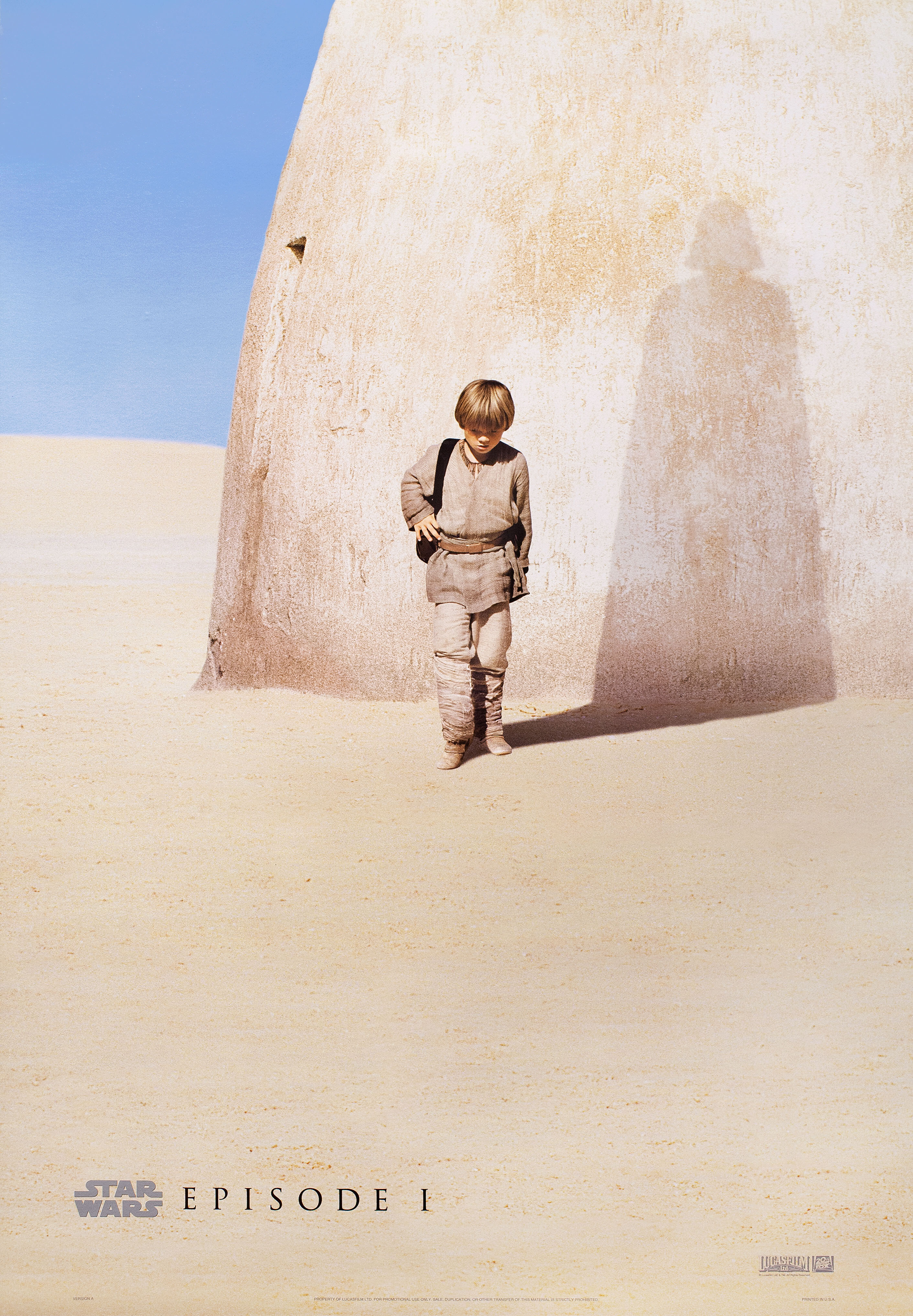 Звёздные войны: Эпизод 1 – Скрытая угроза (The Phantom Menace, 1999), режиссёр Джордж Лукас, американский постер к фильму, 1999 год (1)