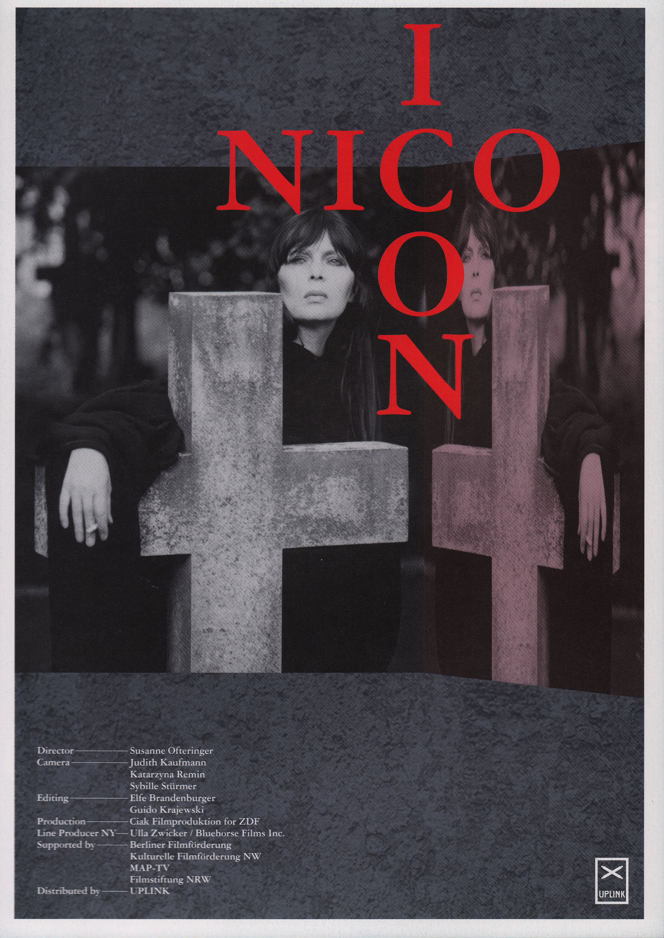Нико Икона (Nico Icon, 1995), режиссёр Сюзанна Офтерингер, японский постер к фильму,  1997 год