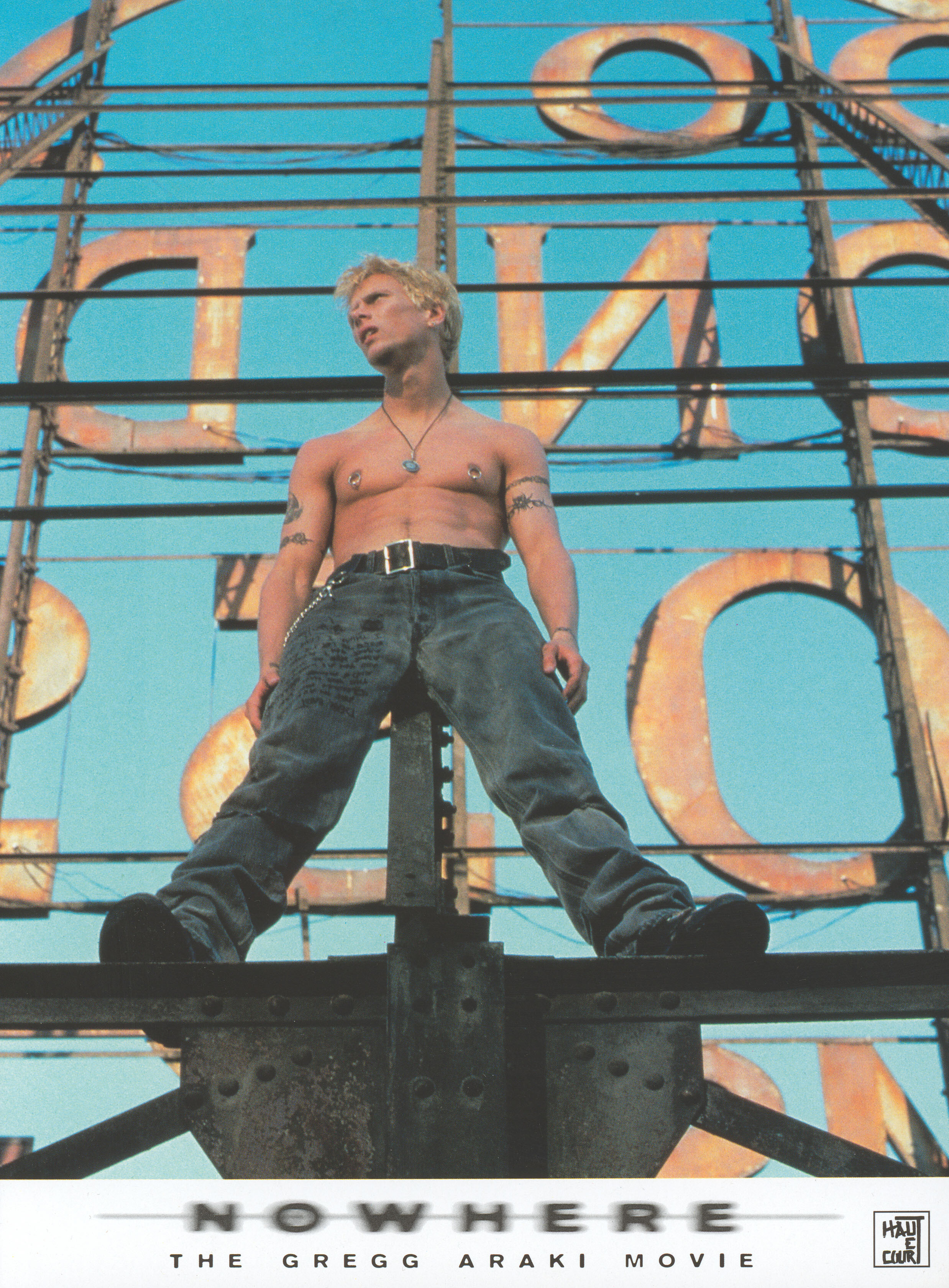 Нигде (Nowhere, 1997), режиссёр Грегг Араки, французский постер к фильму, 1997 год_1