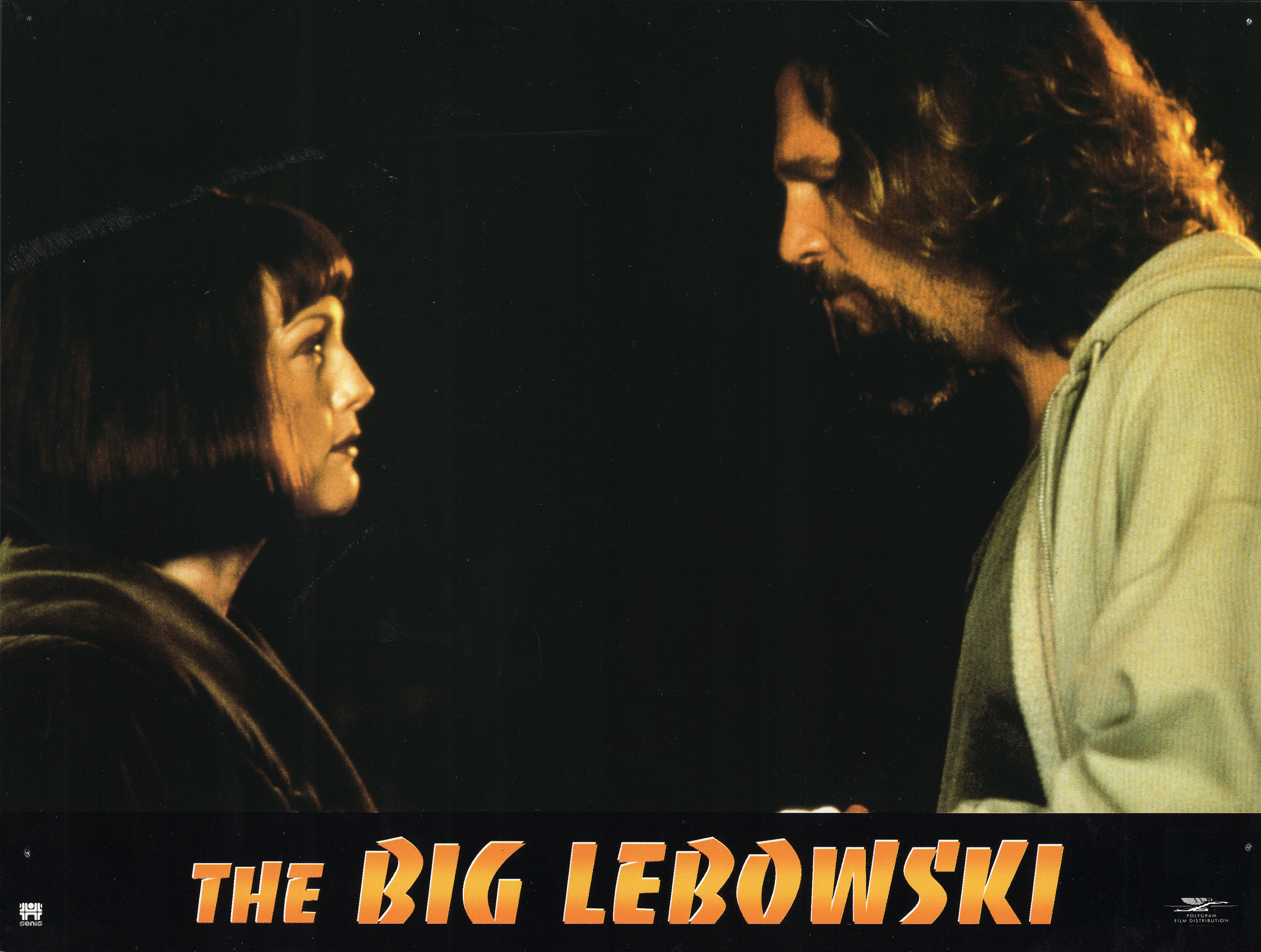 Большой Лебовски (The Big Lebowski, 1998), режиссёр Братья Коэн, французский постер к фильму, 1998 год