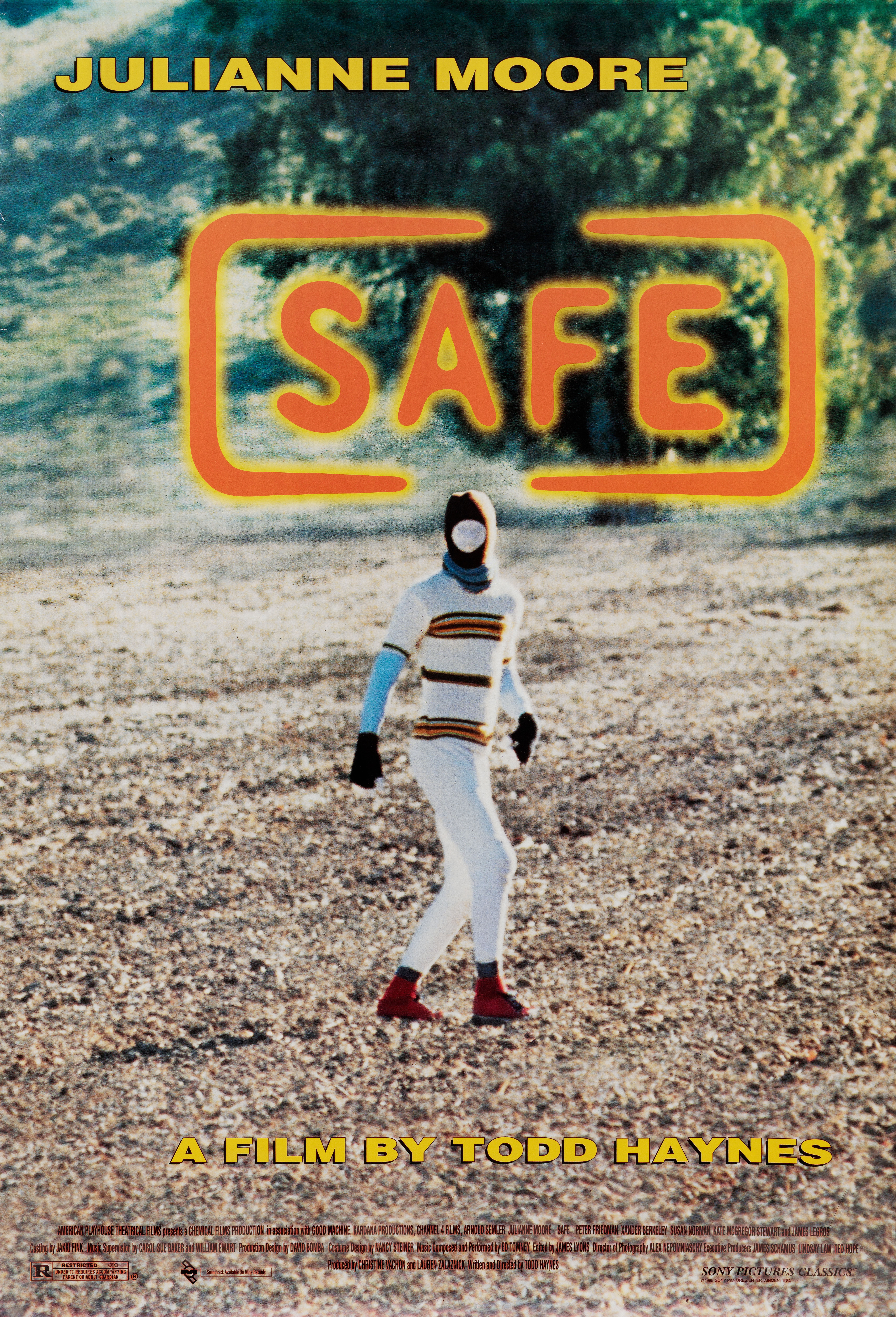 Спасение (Safe, 1995), режиссёр Тодд Хейнс, американский постер к фильму, 1995 год