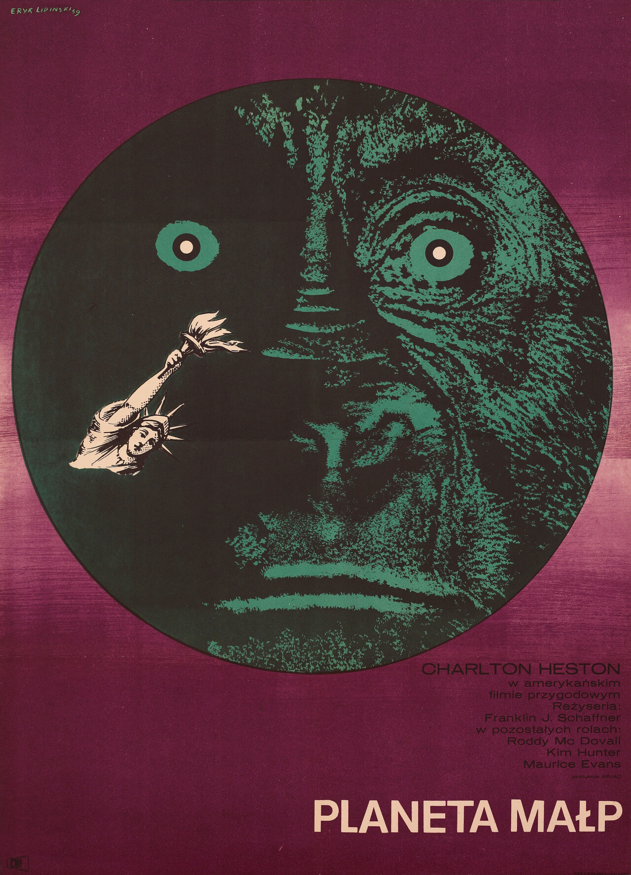 Планета обезьян (Planet of the Apes, 1968), режиссёр Франклин Дж ...