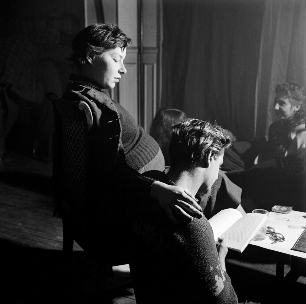 Этель Портной и Руди Косбрук, Париж (1950–1954), фотограф Эд ван дер Элскен
