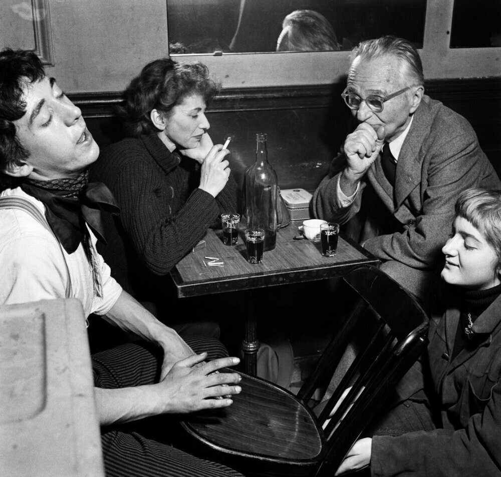 Эдвард Стейхен и Ата Кандо, Париж (1950–1954), фотограф Эд ван дер Элскен