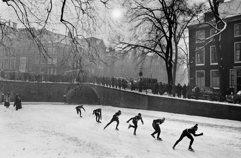 Херенграхт, Амстердам (1956), фотограф Эд ван дер Элскен