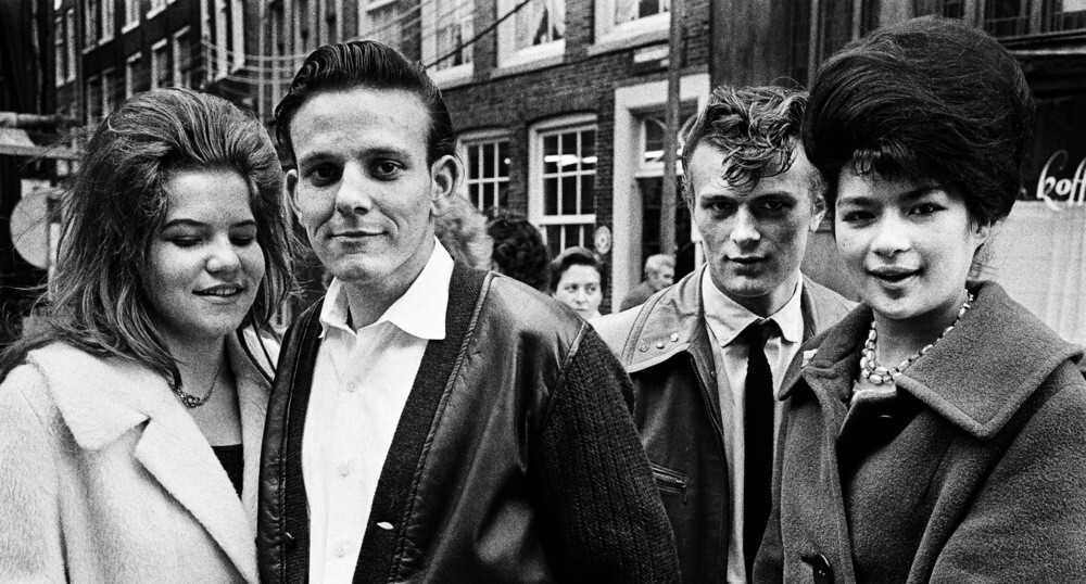 Ньюмаркт, Амстердам (1961), фотограф Эд ван дер Элскен