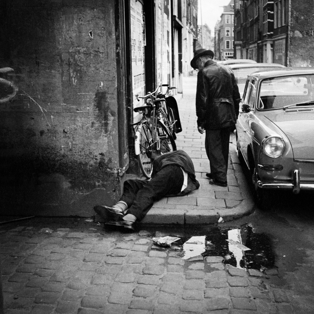 Конингсстраат, Амстердам (1968), фотограф Эд ван дер Элскен