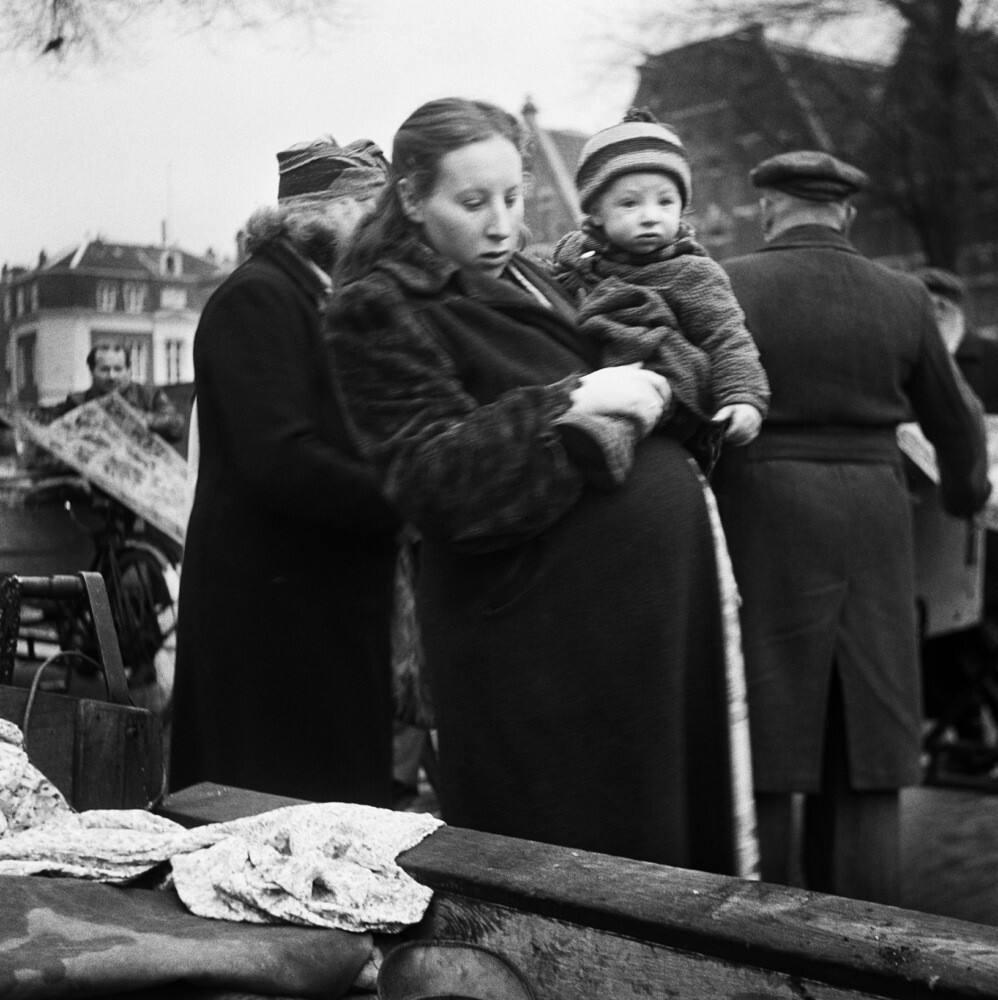 Ватерлоплейн, Амстердам (1949), фотограф Эд ван дер Элскен