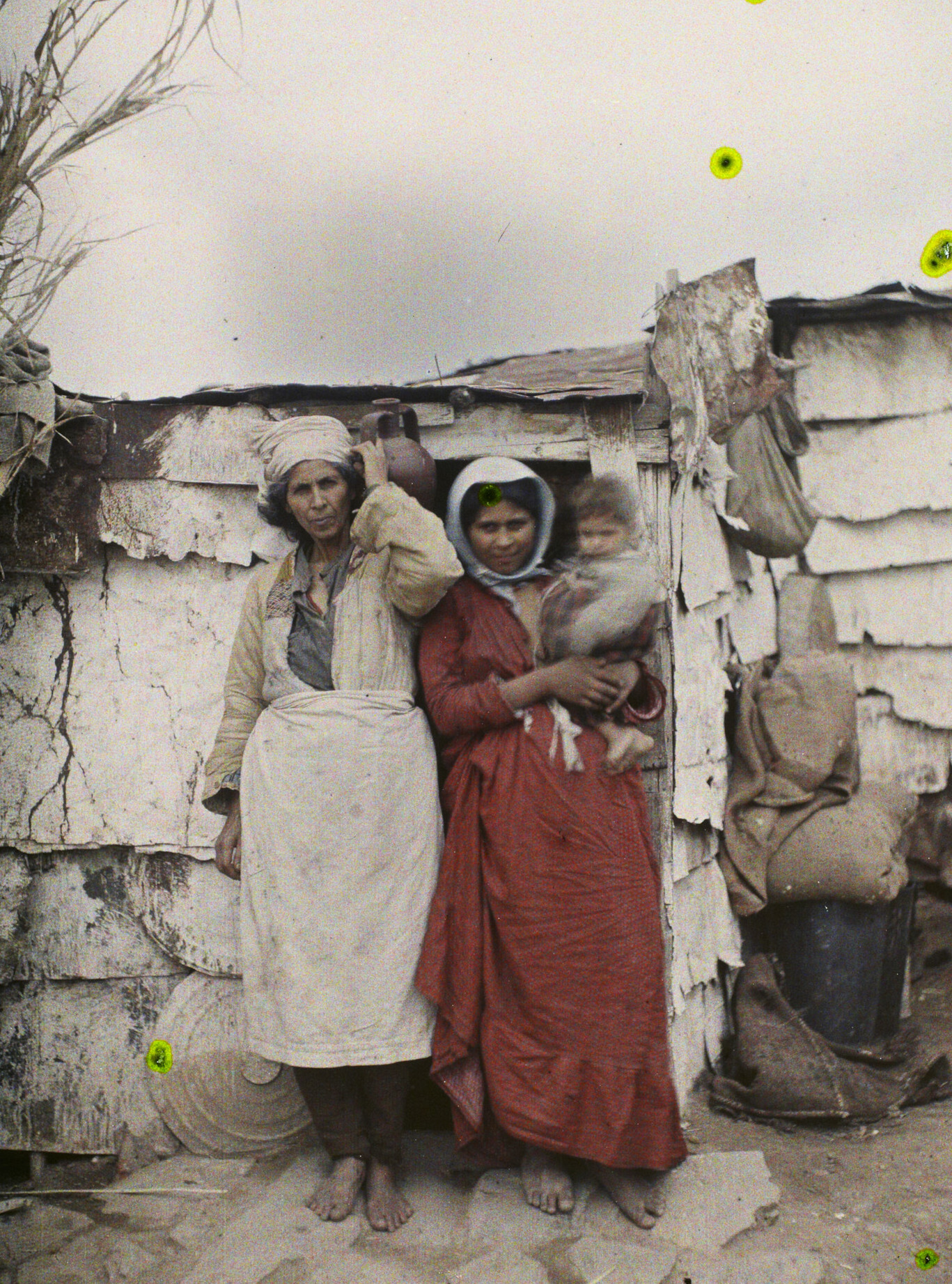 Салоники, Греция, 1918 год, автор Леон Бизи (6) (автохром)
