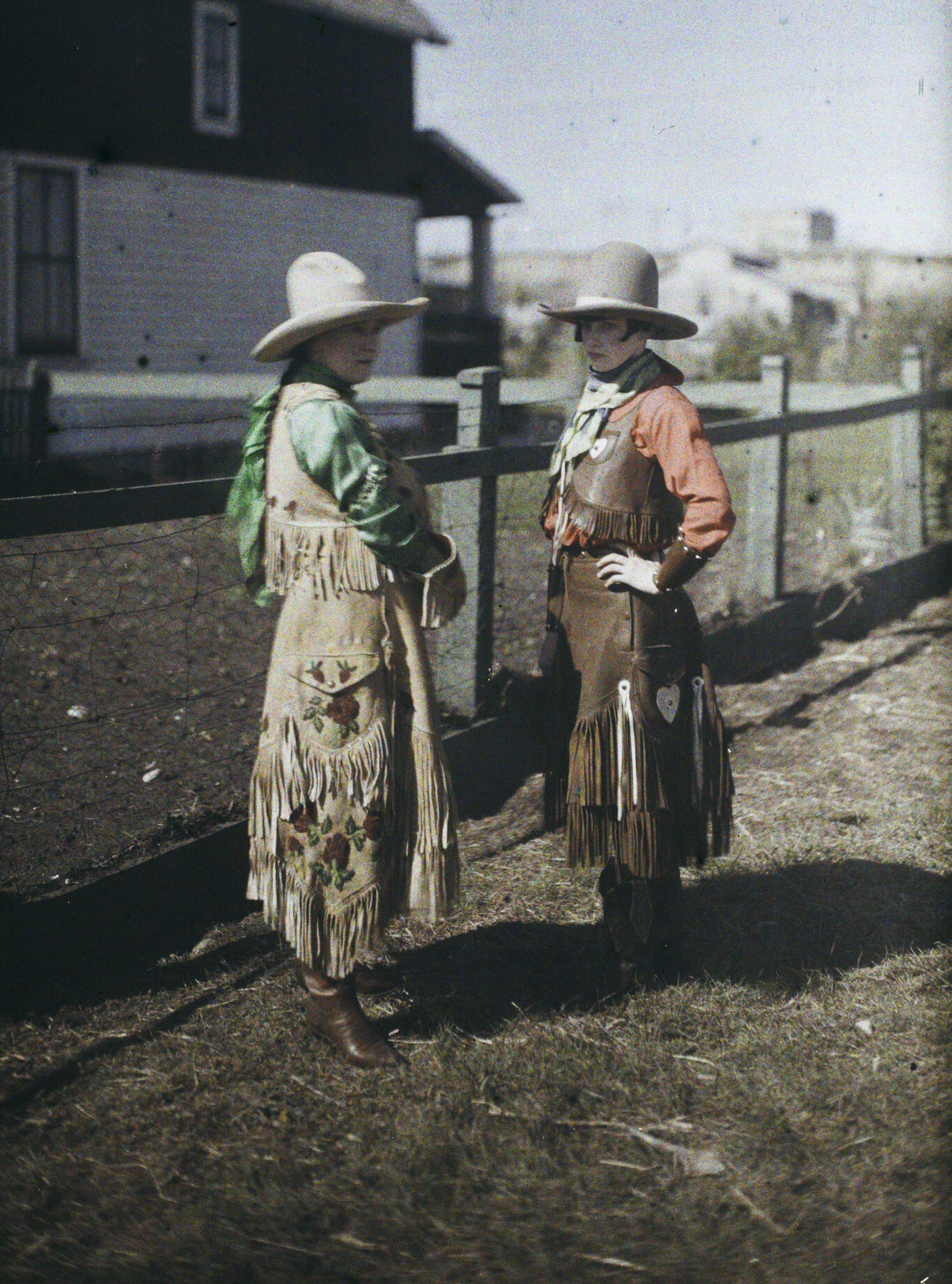Калгари, Канада, 1926 год, автор Фредерик Гадмер (автохром)